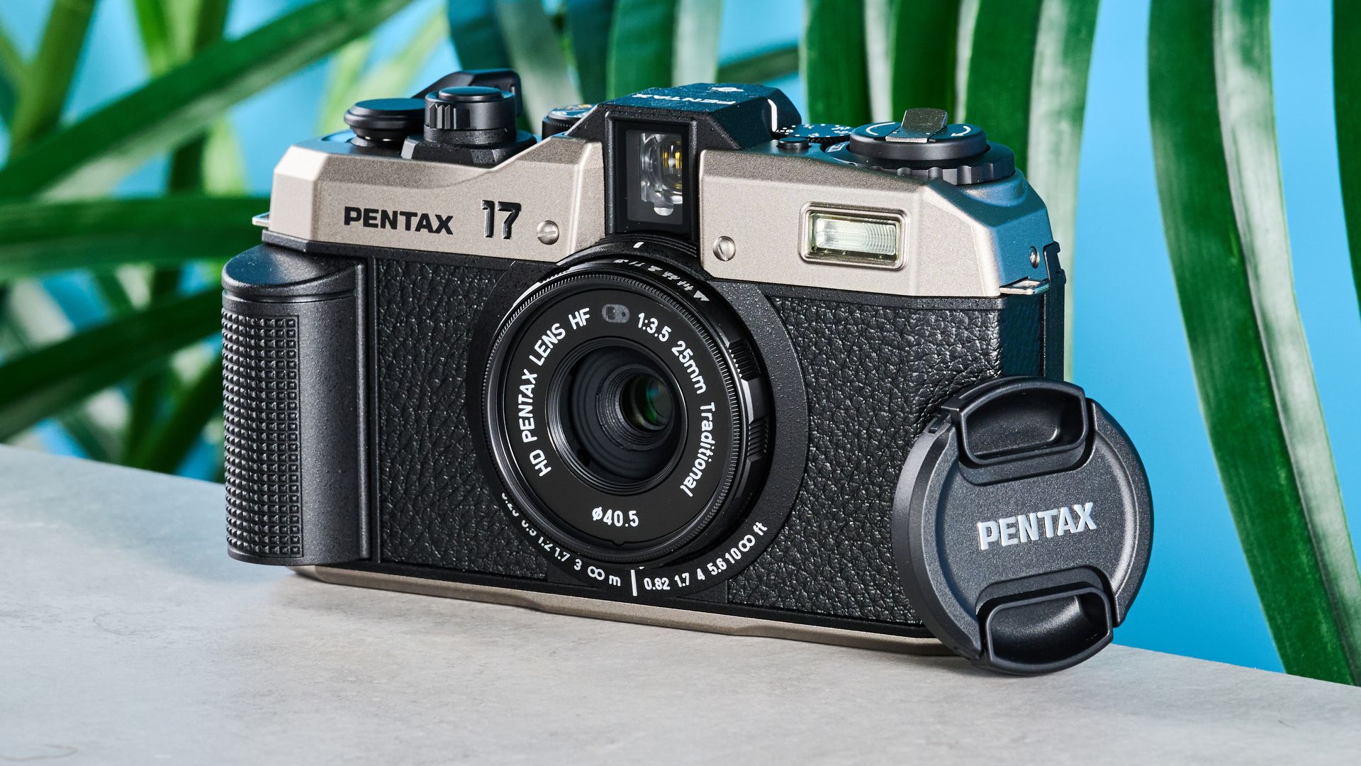 be　PENTAX17 Pentax 17 35mm Film Camera - Vertical Shots for Social Media.
