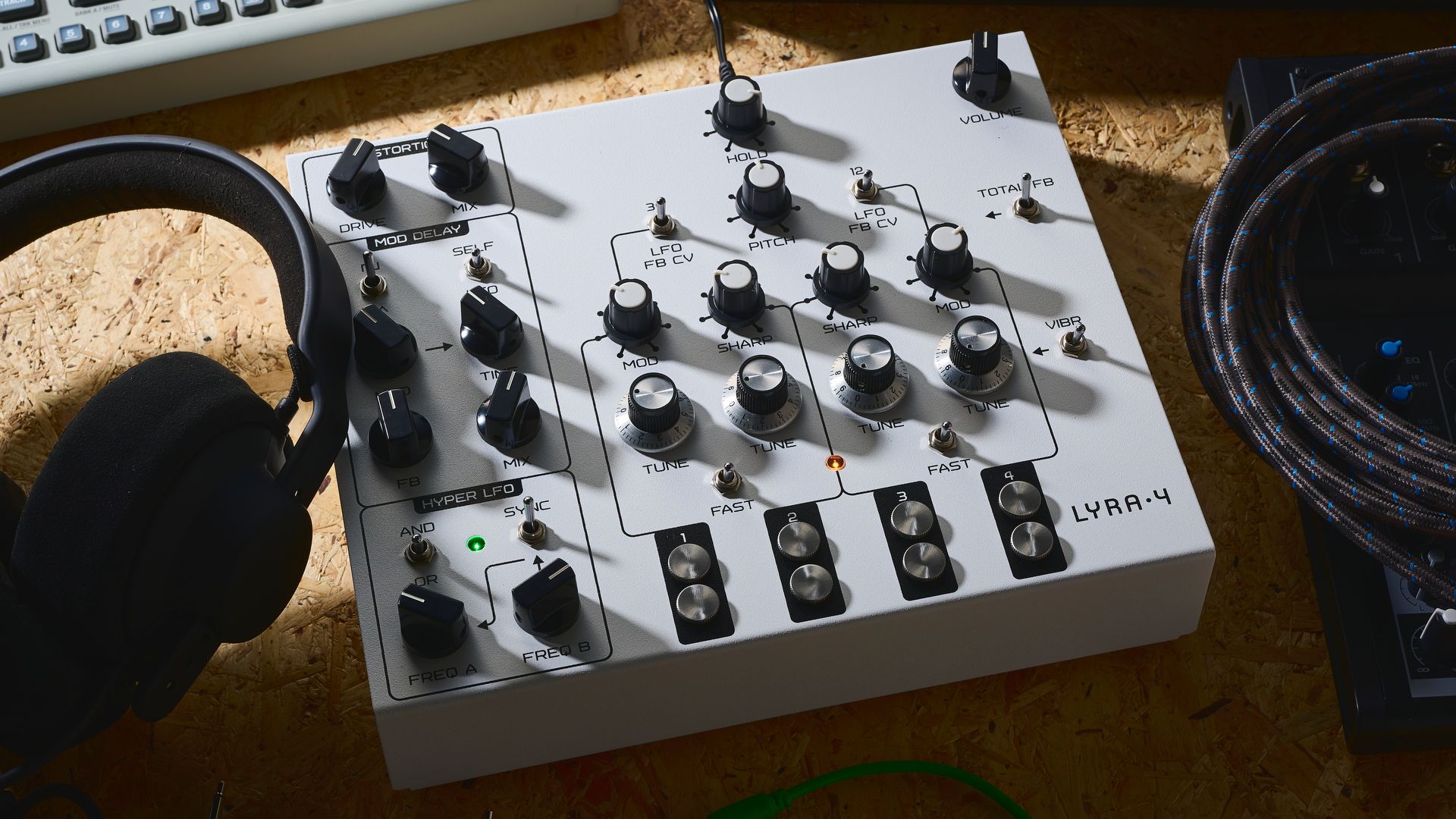 Excels at unique modulated timbres, atonal drones and Excels at unique modulated timbres, atonal drones and