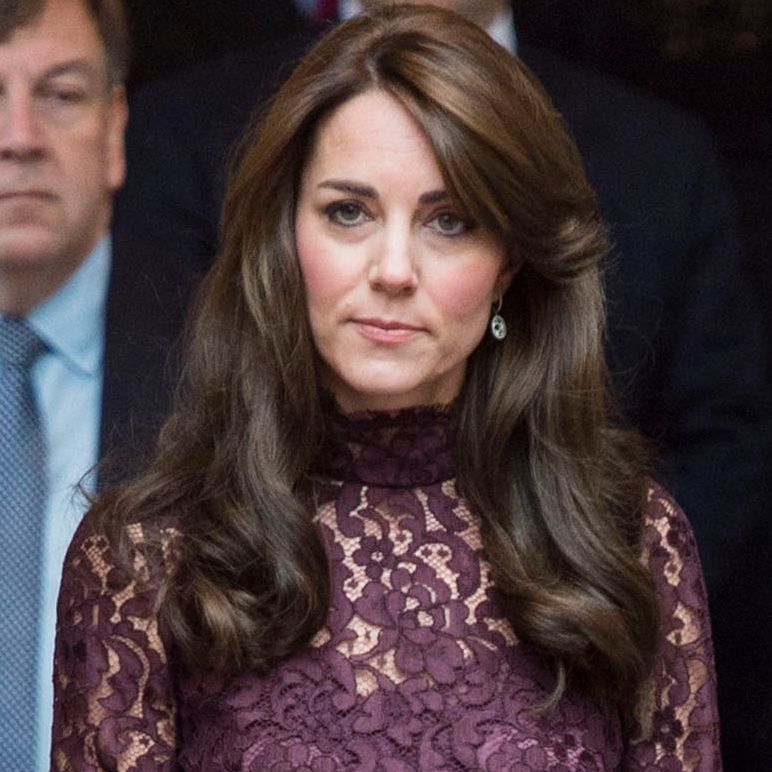 Kate Middleton's blackberry lace dress deserves another outing | Woman & Home Kate Middleton's blackberry lace dress deserves another outing | Woman & Home