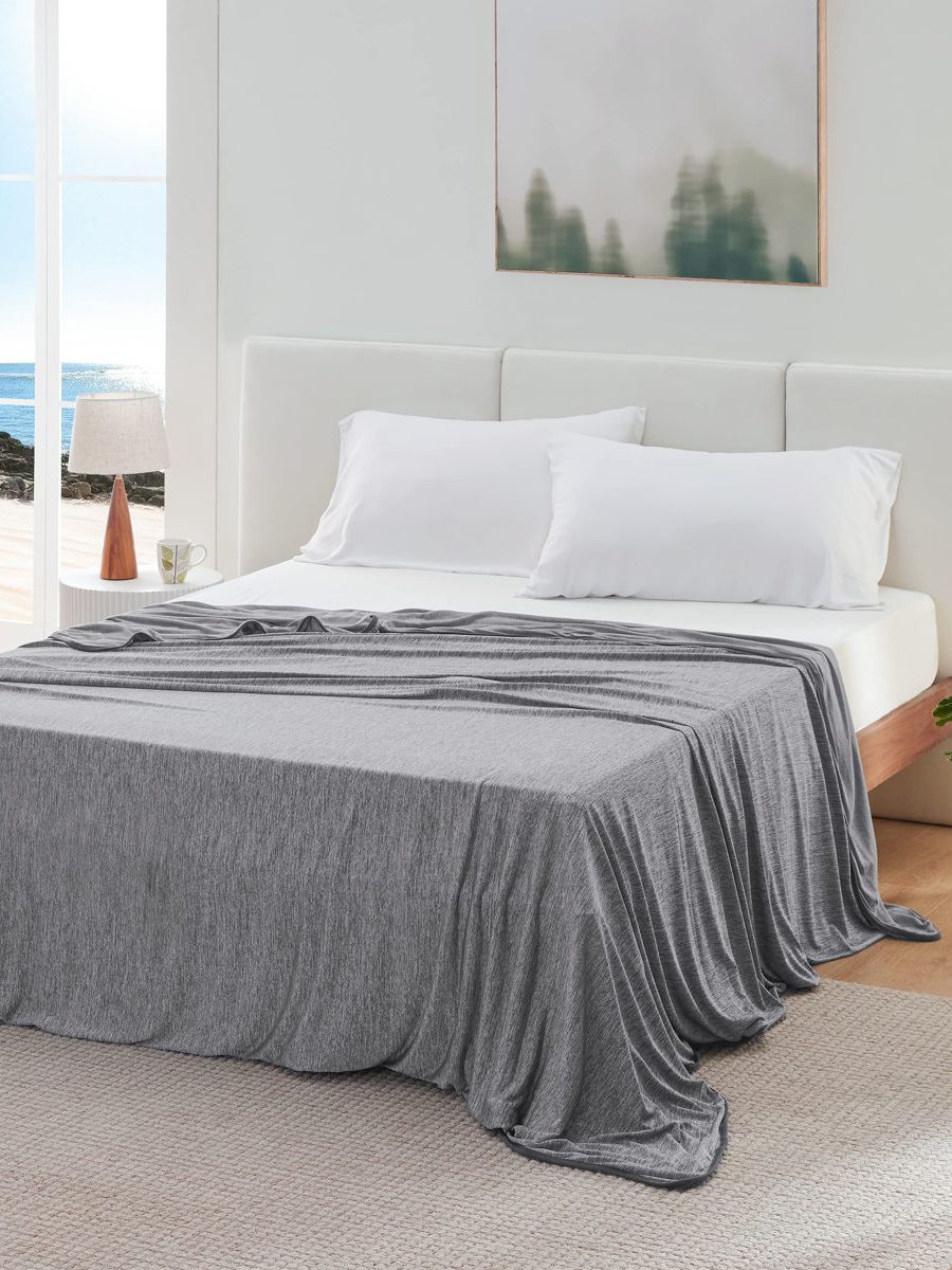 Wayfair.co.uk, Bedsure Bamboo Rayon Dual Sided Cooling Blanket With Arc Chill Tech Summer Bedding | Wayfair.co.uk