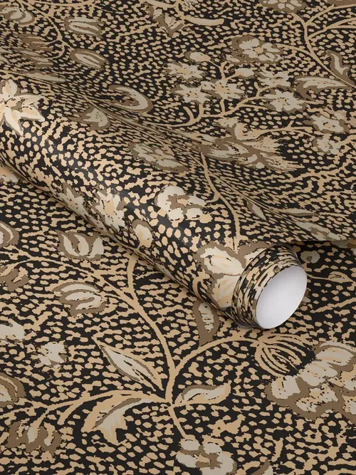 Brown Floral Peel and Stick Wallpaper
