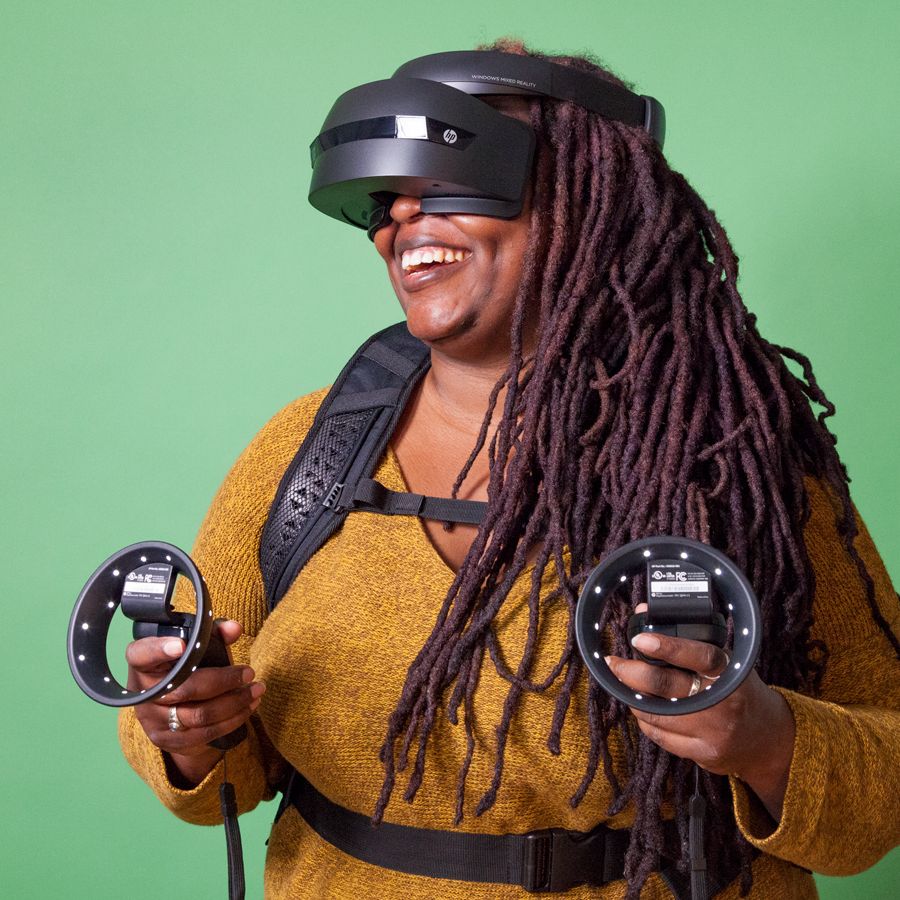 hp - ■HP Windows Mixed Reality Headset VR1000 HP Windows Mixed Reality Headset VR1000-100 Review | PCMag