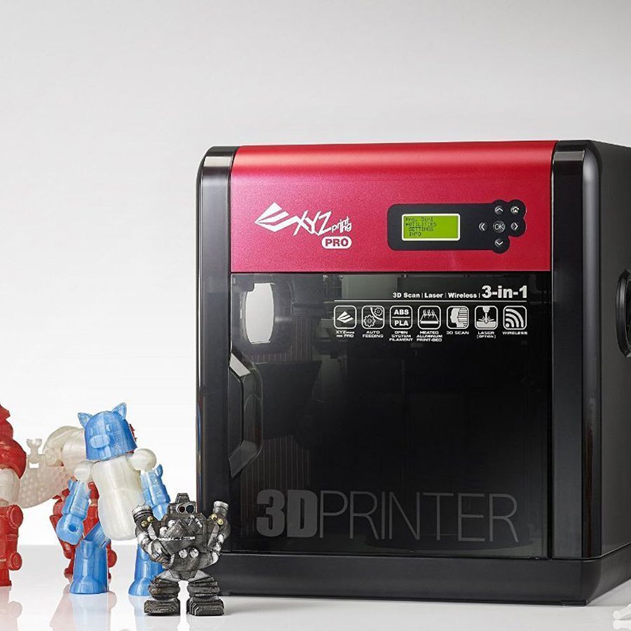 XYZprinting da Vinci 1.0 Pro 3in1 Wireless 3D Printer
