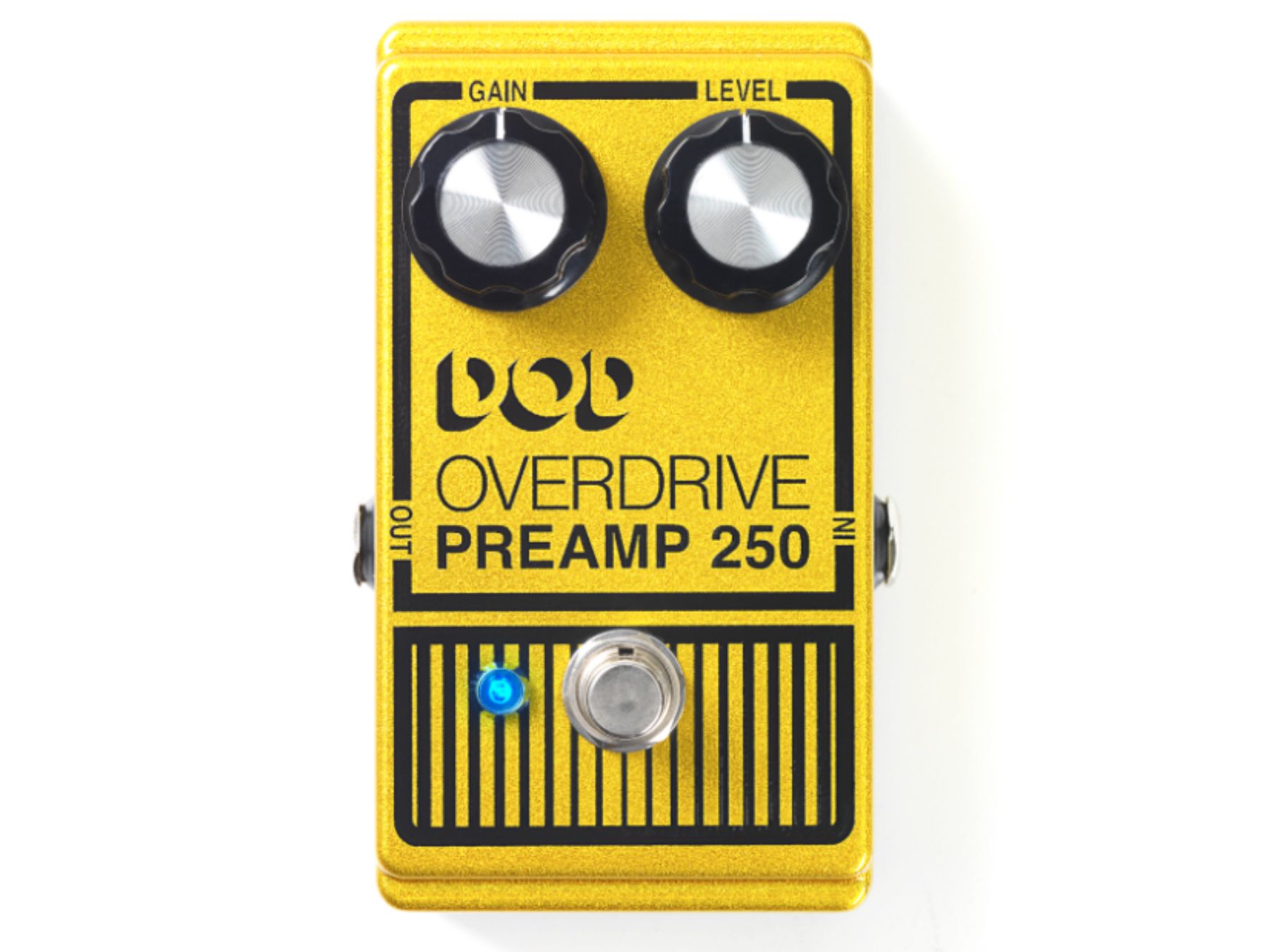 DOD is back and bringing an Overdrive Preamp 250 pedal reissue to