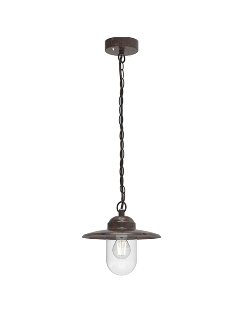 Nordlux Luxembourg Rusty Outdoor Pendant Light 