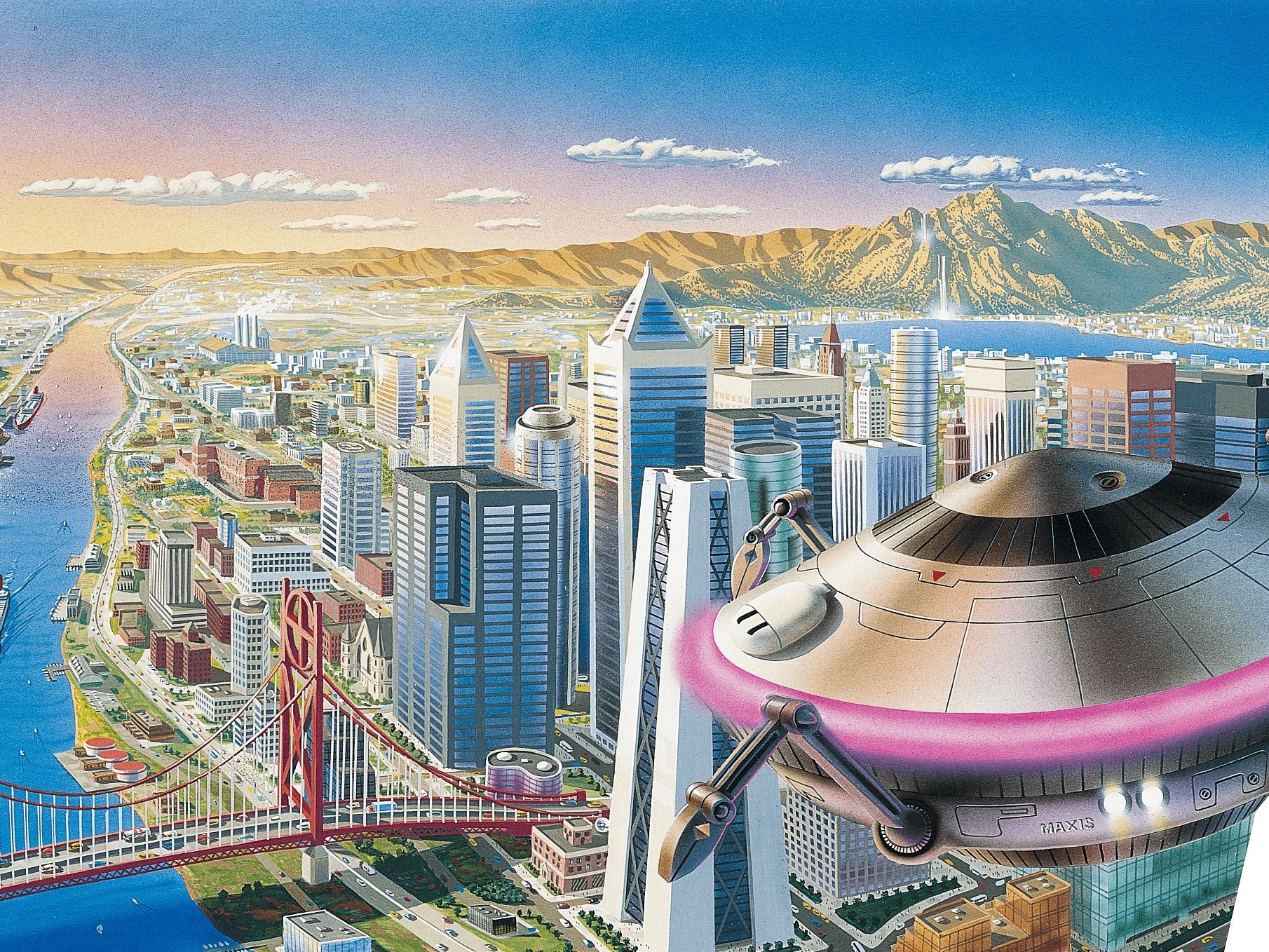 Huh: SimCity 2000's library has an essay about cities written by