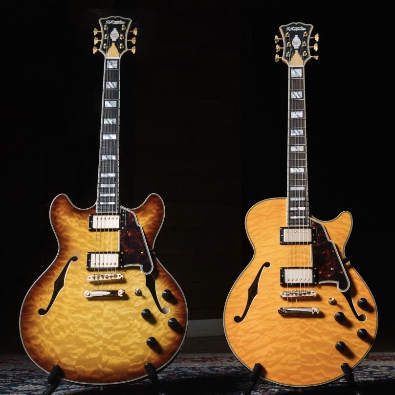 D'Angelico unveils elegant new Excel DC, SS XT electric guitars