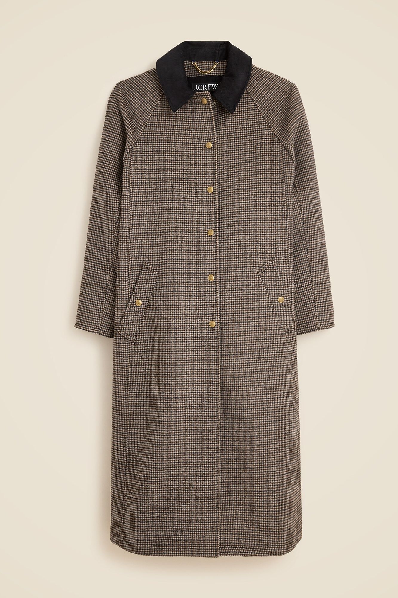 J.Crew, Long Barn Jacket&amp;trade; in Drapey Wool Blend