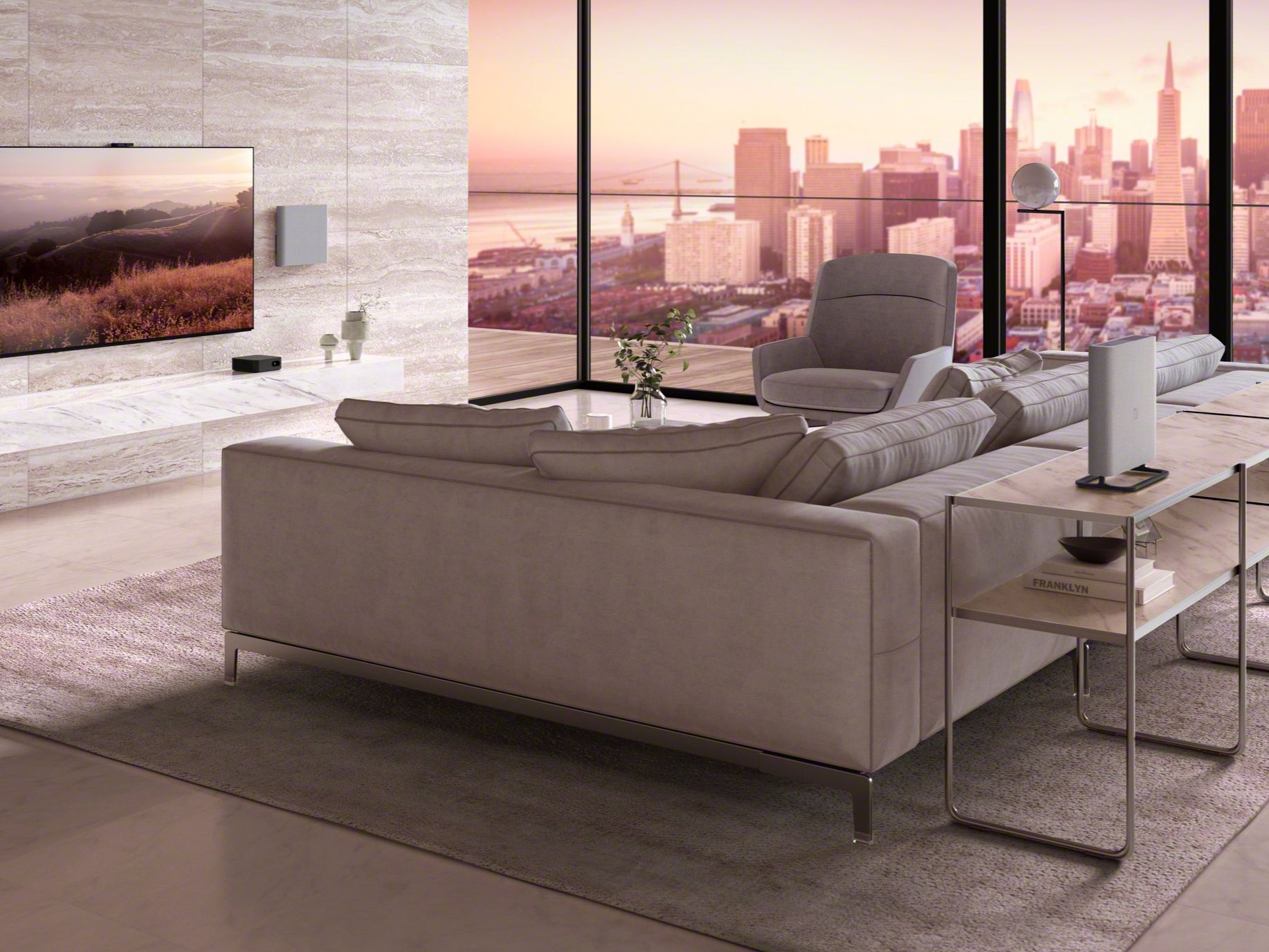 I listened to Sony's new Bravia Theater Quad system, and it's full