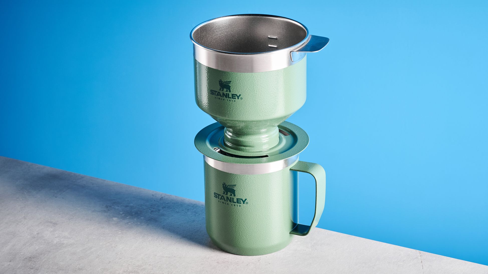 Set De 3 Verseurs Stanley Classic Series "Over The Perfect Brew" - Inox - Boîte Abîmée