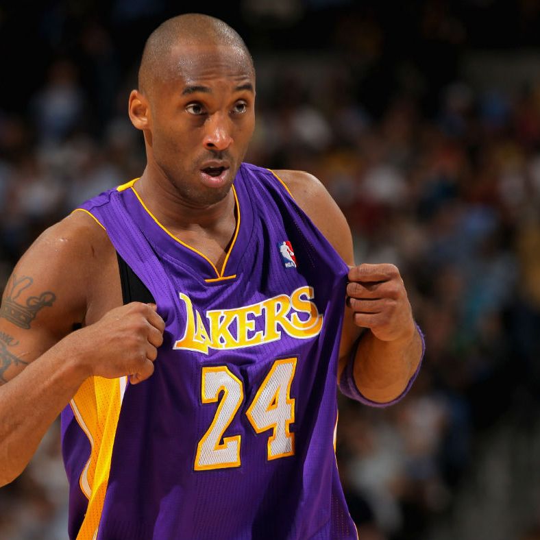 KOBE コービー Lakers 8番 24番 Nike Tee Los Angeles Lakers Kobe Bryant #8/24 Black Cotton T-Shirt