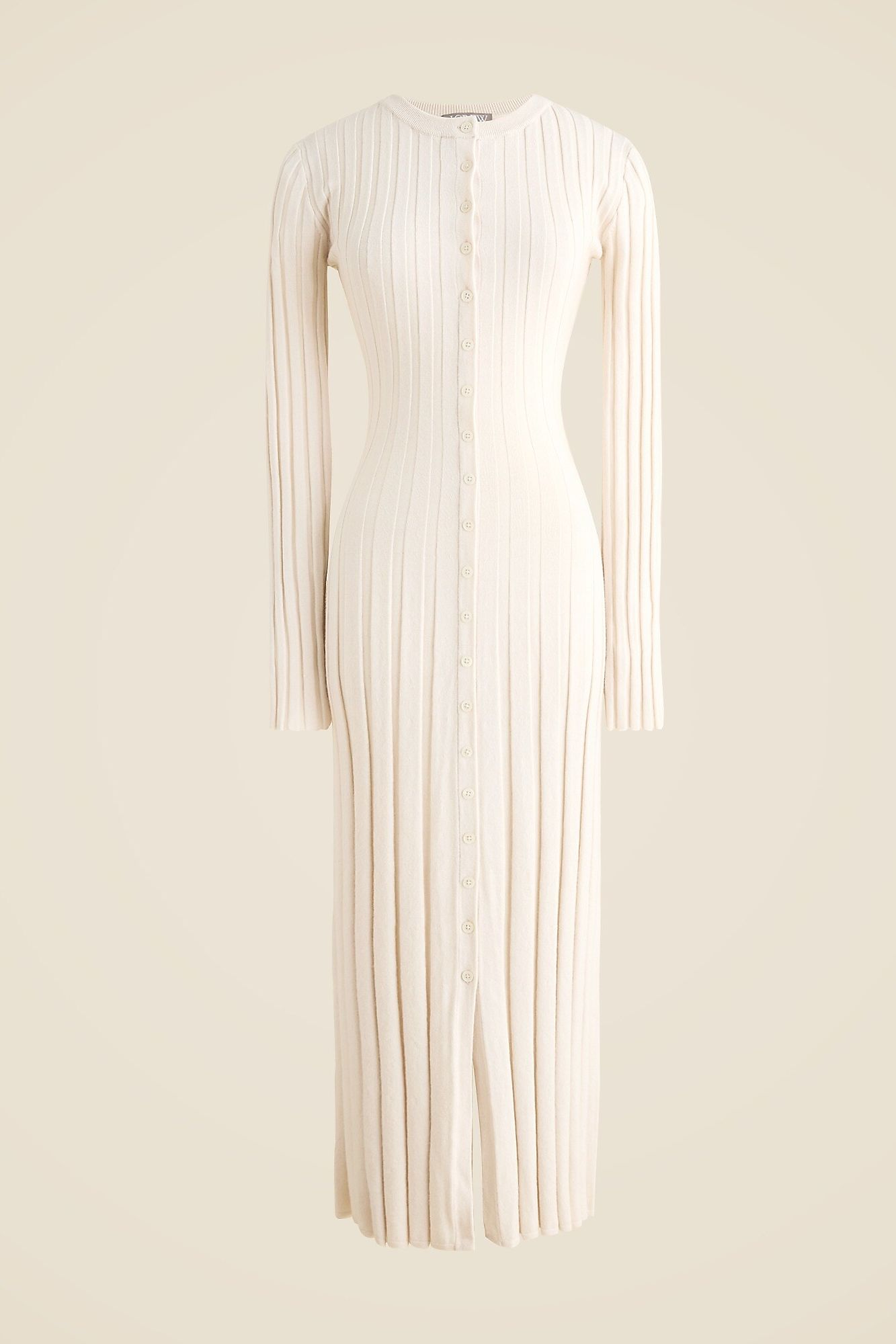 J.Crew, Wide-Rib Sweater-Dress in Merino Wool