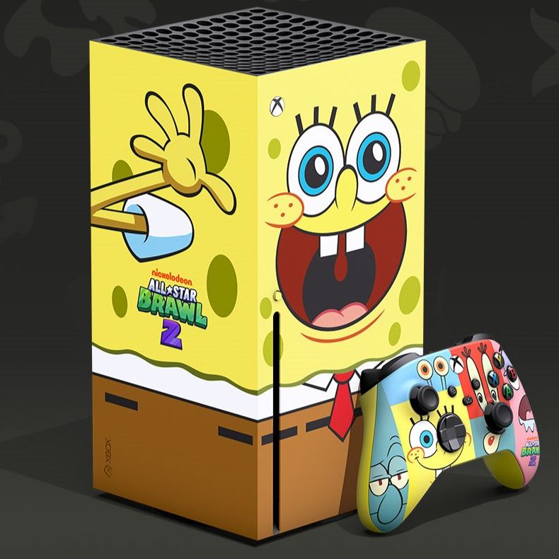 There's a new limited edition SpongeBob Xbox Series X on the