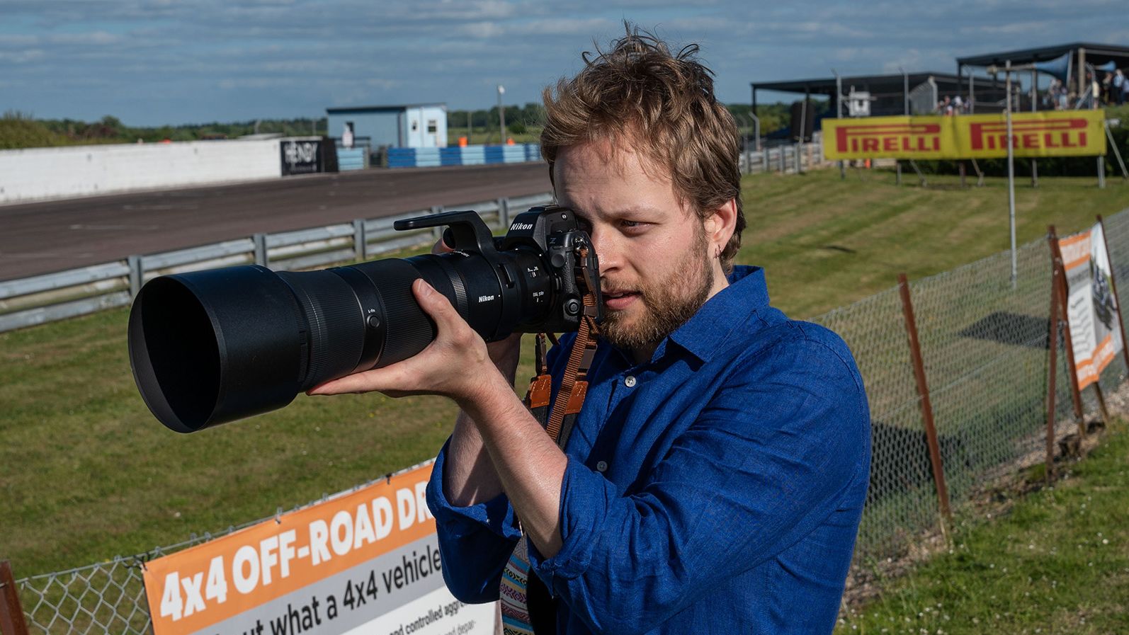 Mike Harris using a Nikon Z8 and Z 180-600mm f/5.6-6.3 VR at Thruxton Race Circuit