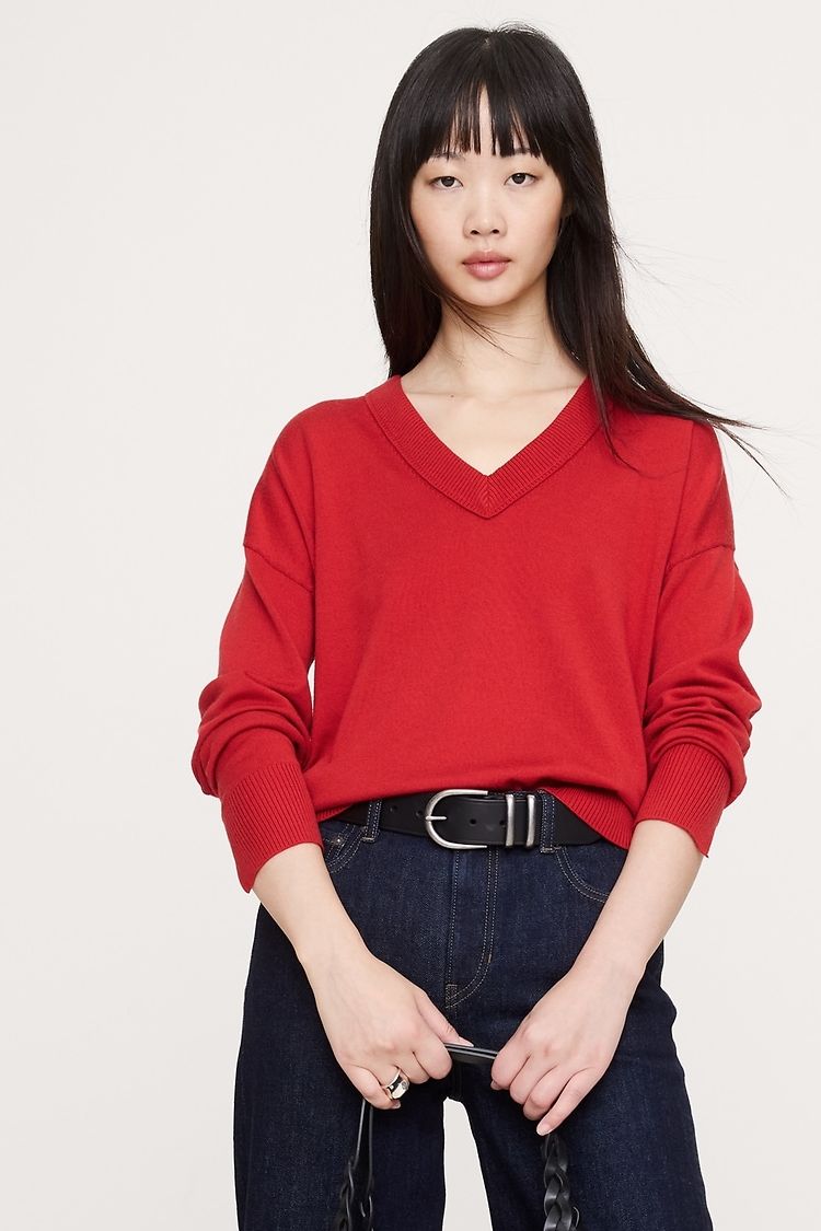 Merino V-Neck Sweater