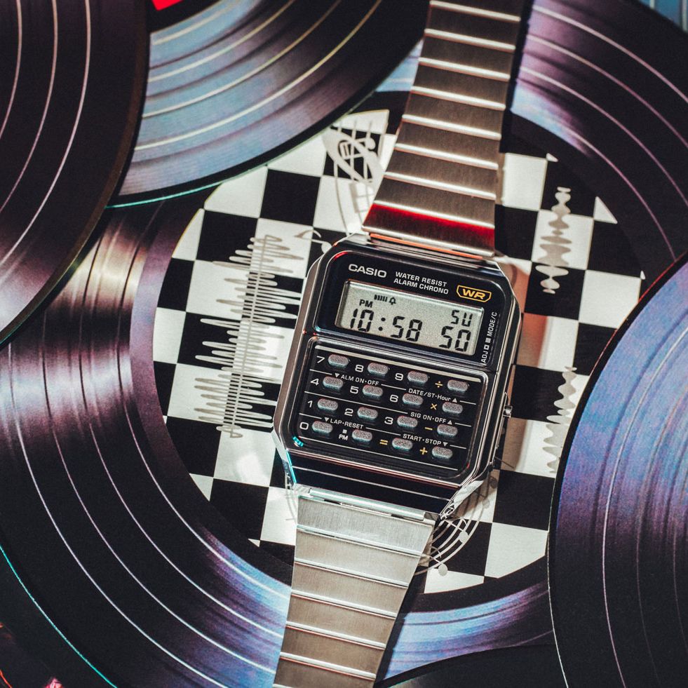 VINTAGE 1984's CASIO SA-50 デジタル腕時計 ⭐️ Vintage 1984 CASIO SA-55 Module 145 ULTRA THIN Steel