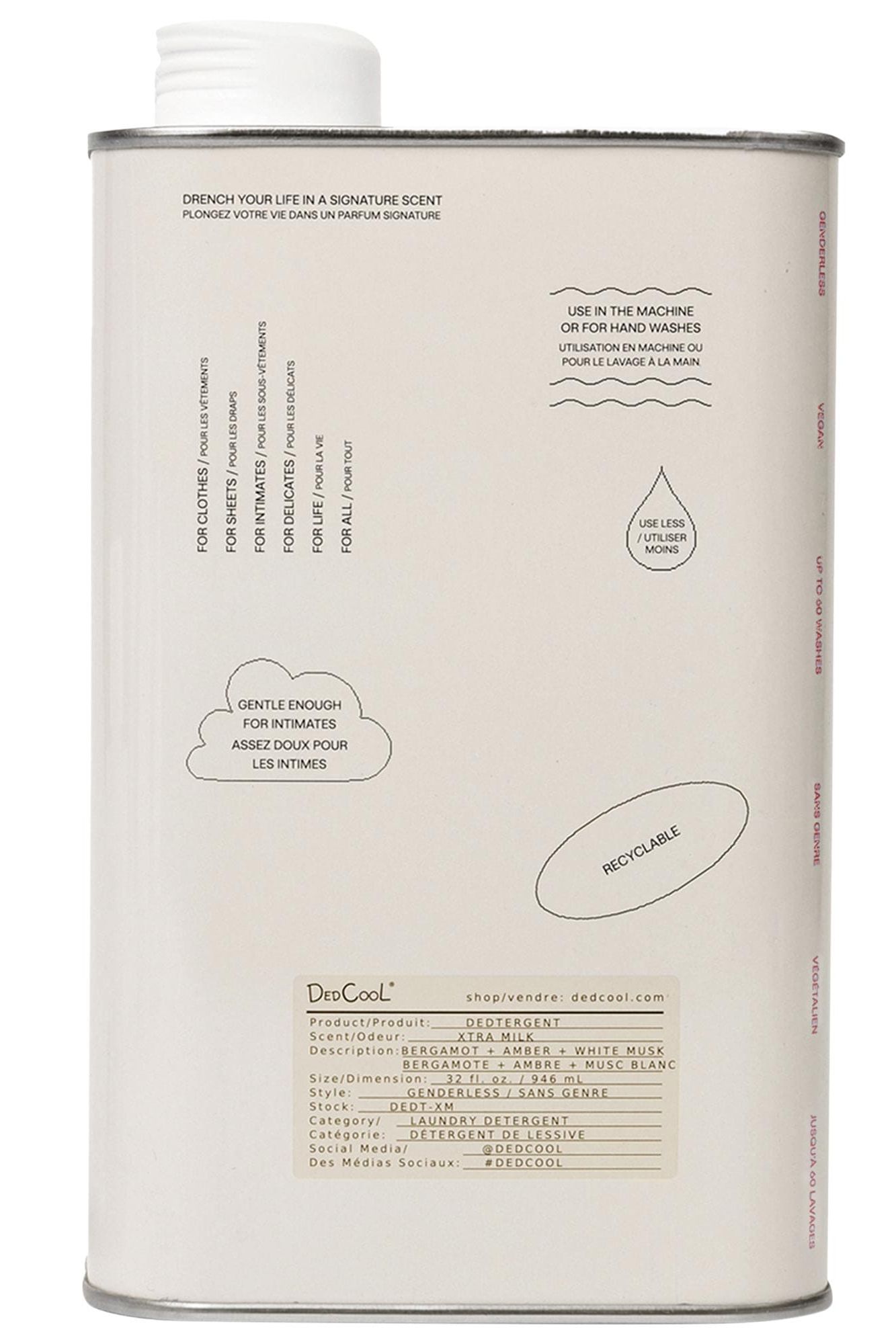 Dedtergent Xtra Milk