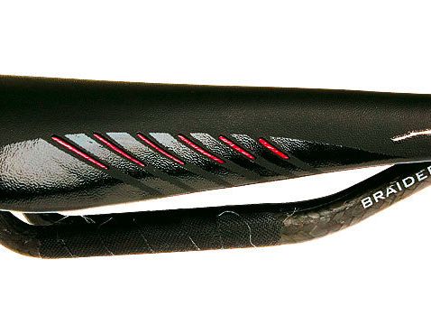 パーツ fizik Arione CX Carbon Braided 130mm Fizik Arione CX Carbon Braided Rail Road Saddle 171g