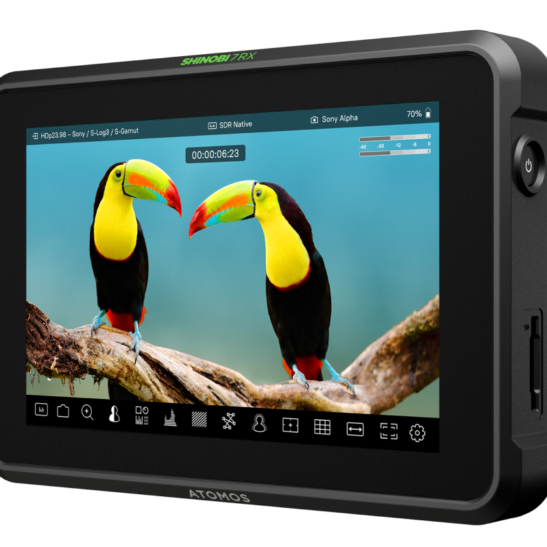 その他 Atomos SHINOBI7 Atomos' new Shinobi 7 RX monitor makes cables a thing of the