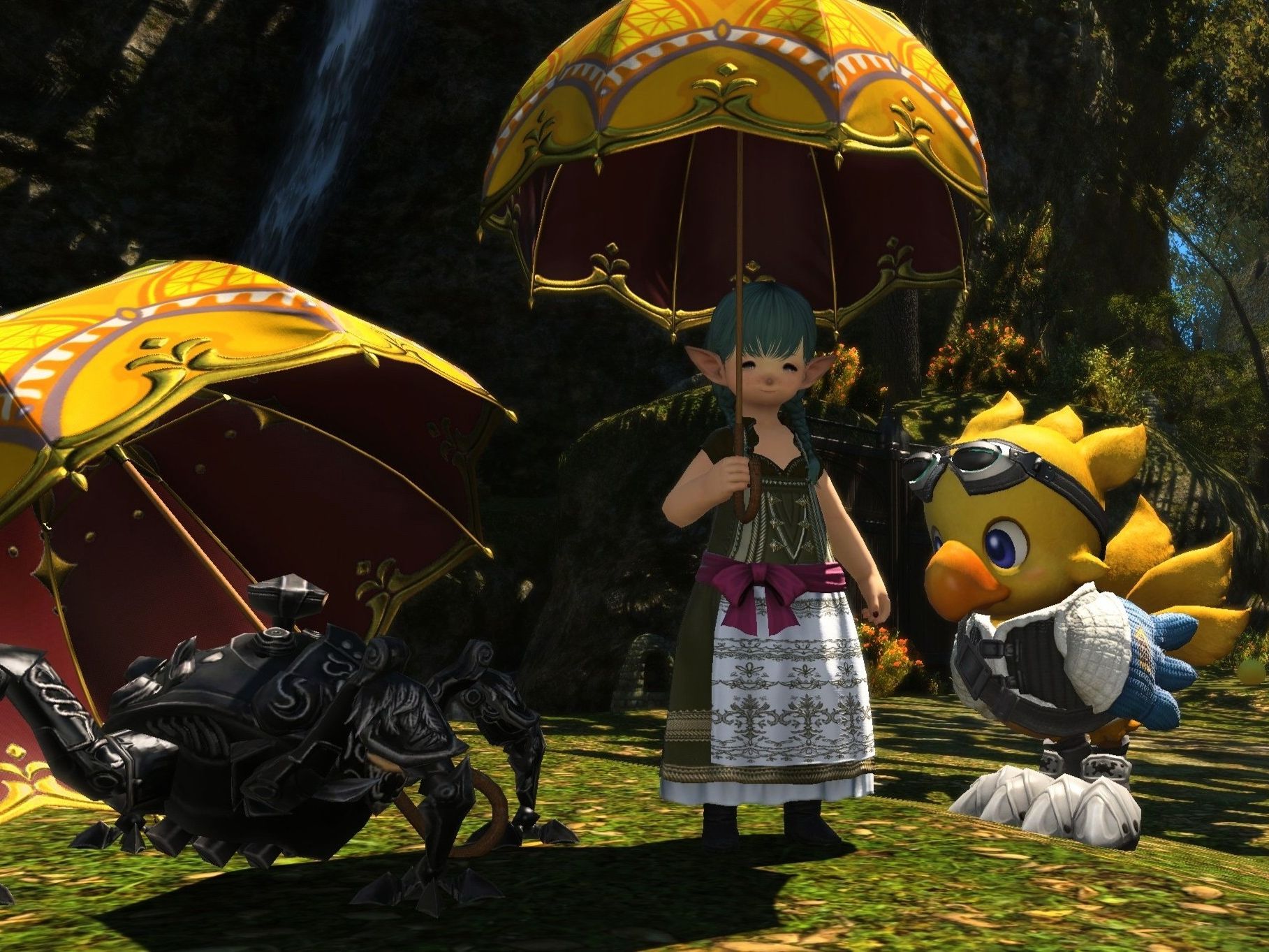 FF14 Hatching Tide 2025—The Archon Egg Parasol reward questline