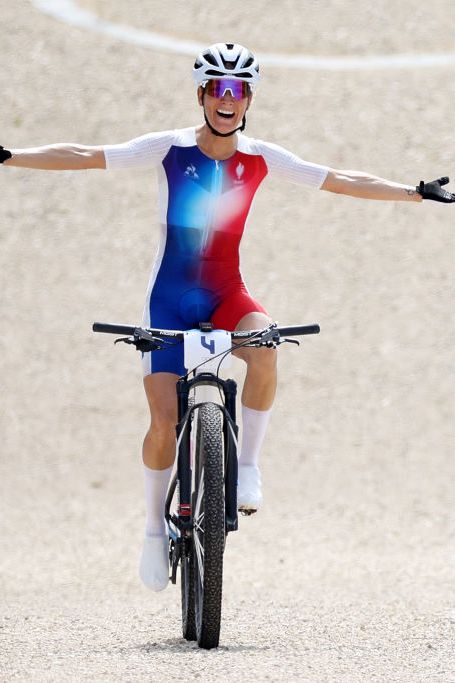 Pauline Ferrand-Pr&amp;eacute;vot wins Paris Olympic MTB XC