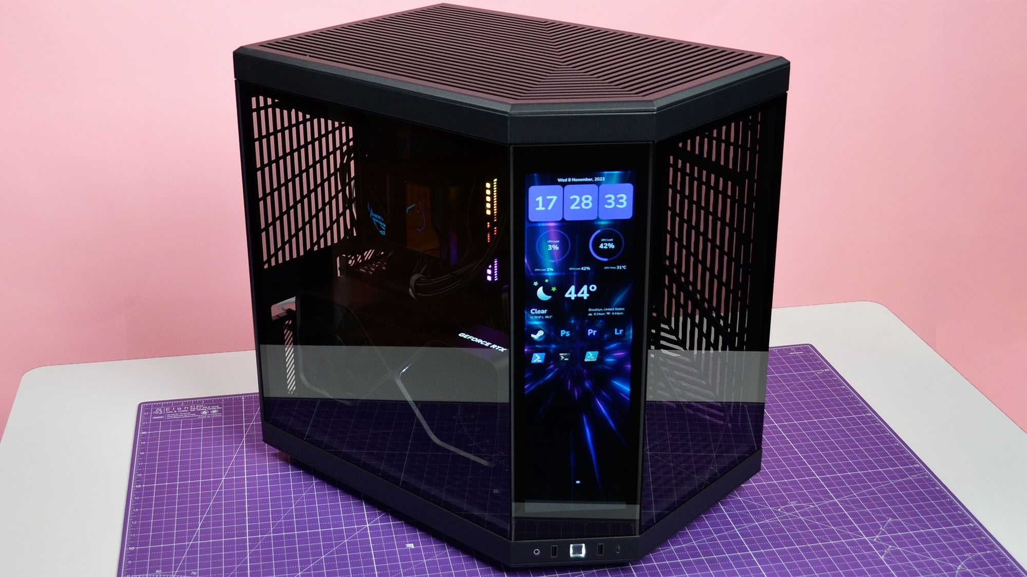 Hyte Y70 Touch review: leveling up the premium PC case | TechRadar