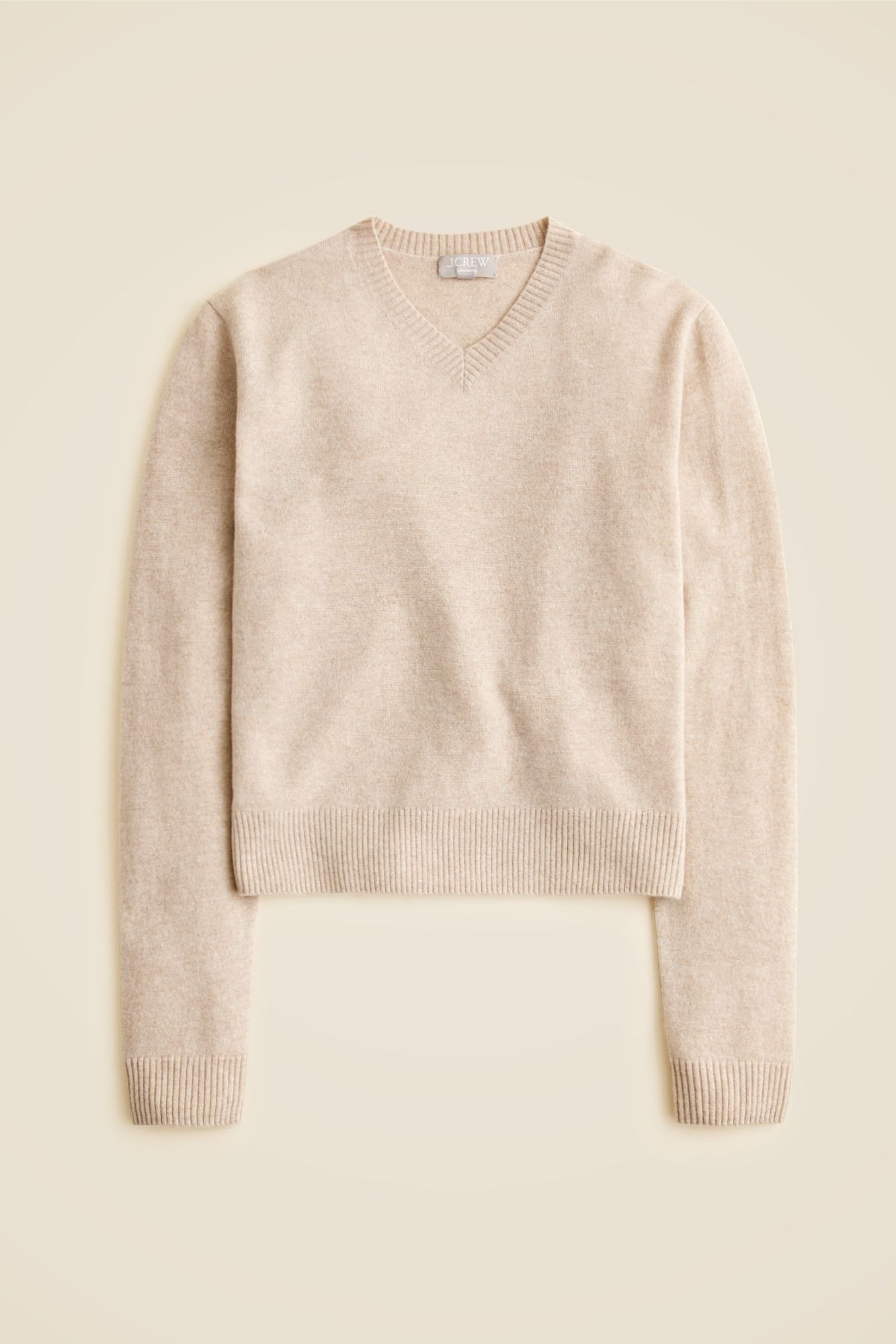 Cashmere High V-Neck Sweater