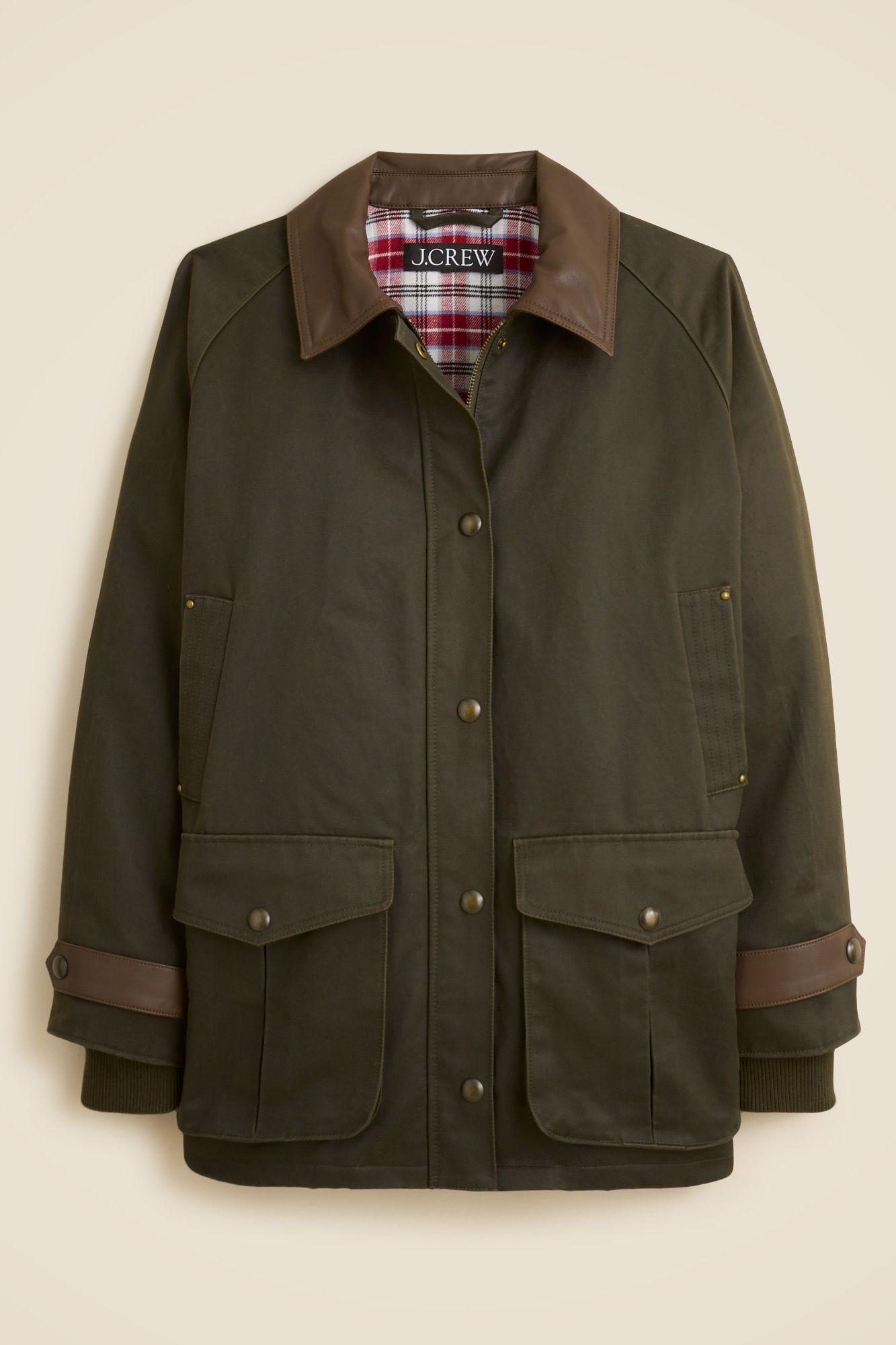 Broken-In Barn Jacket&amp;trade; With Faux-Leather Collar