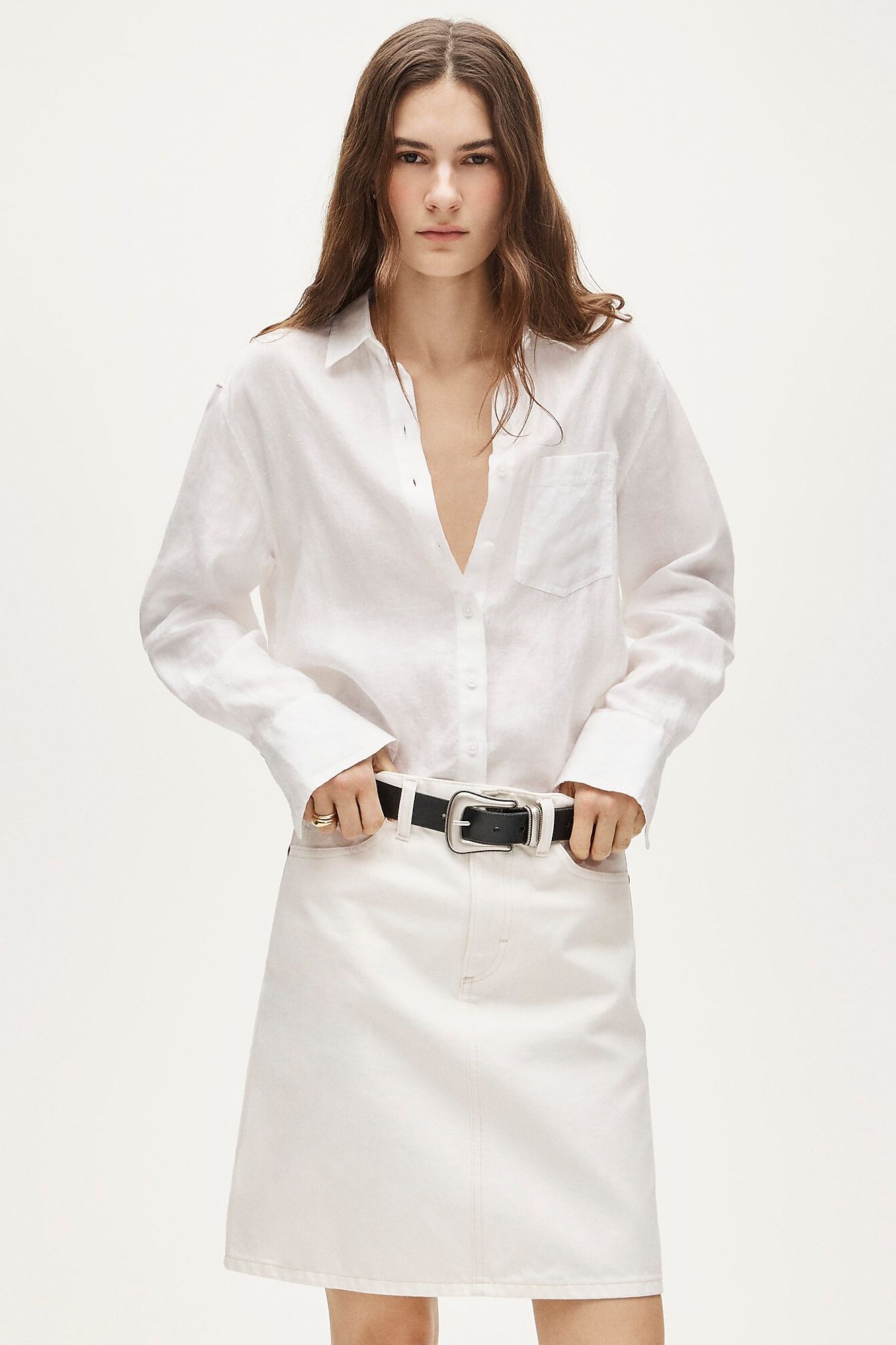 J.Crew, Gar&amp;ccedil;on Classic Shirt in Baird McNutt Irish linen (Was $118)