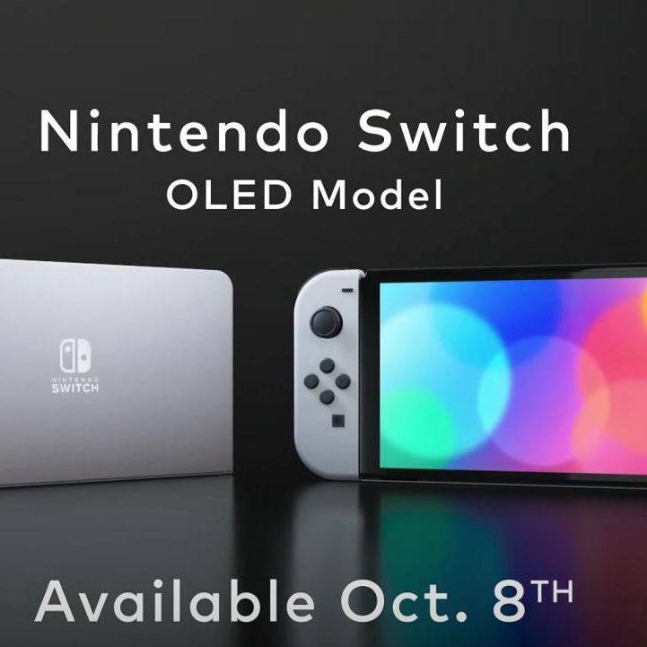 Nintendo Switch OLED model revealed, coming in October for $350