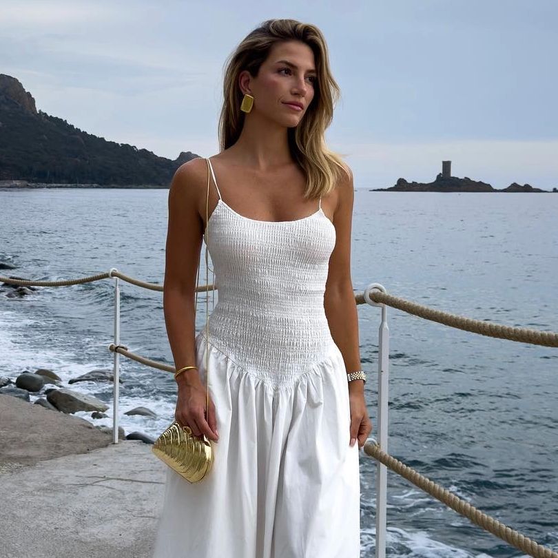 【ROMANTIC CROWN】22SS★ PLEATS SUMMER DRESS The 34 Best Romantic Dresses for Summer | Who What Wear
