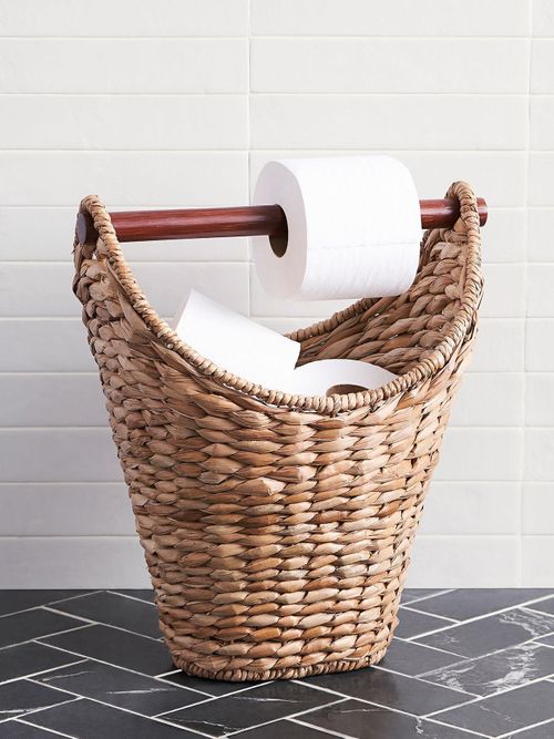 Seagrass Handcrafted Toilet Paper Holder