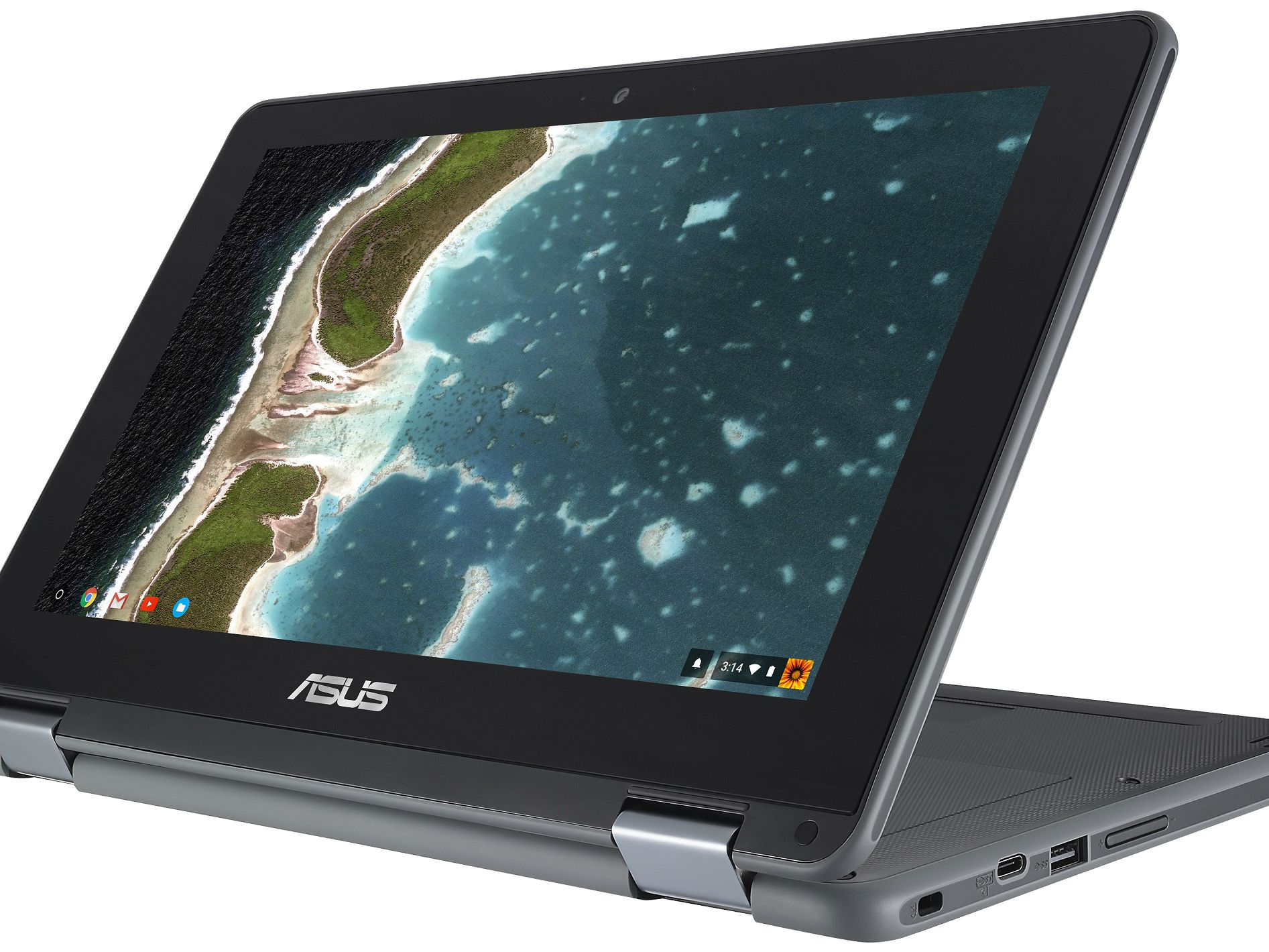 Asus' new rugged Chromebook Flip C213 flips 360 degrees | TechRadar