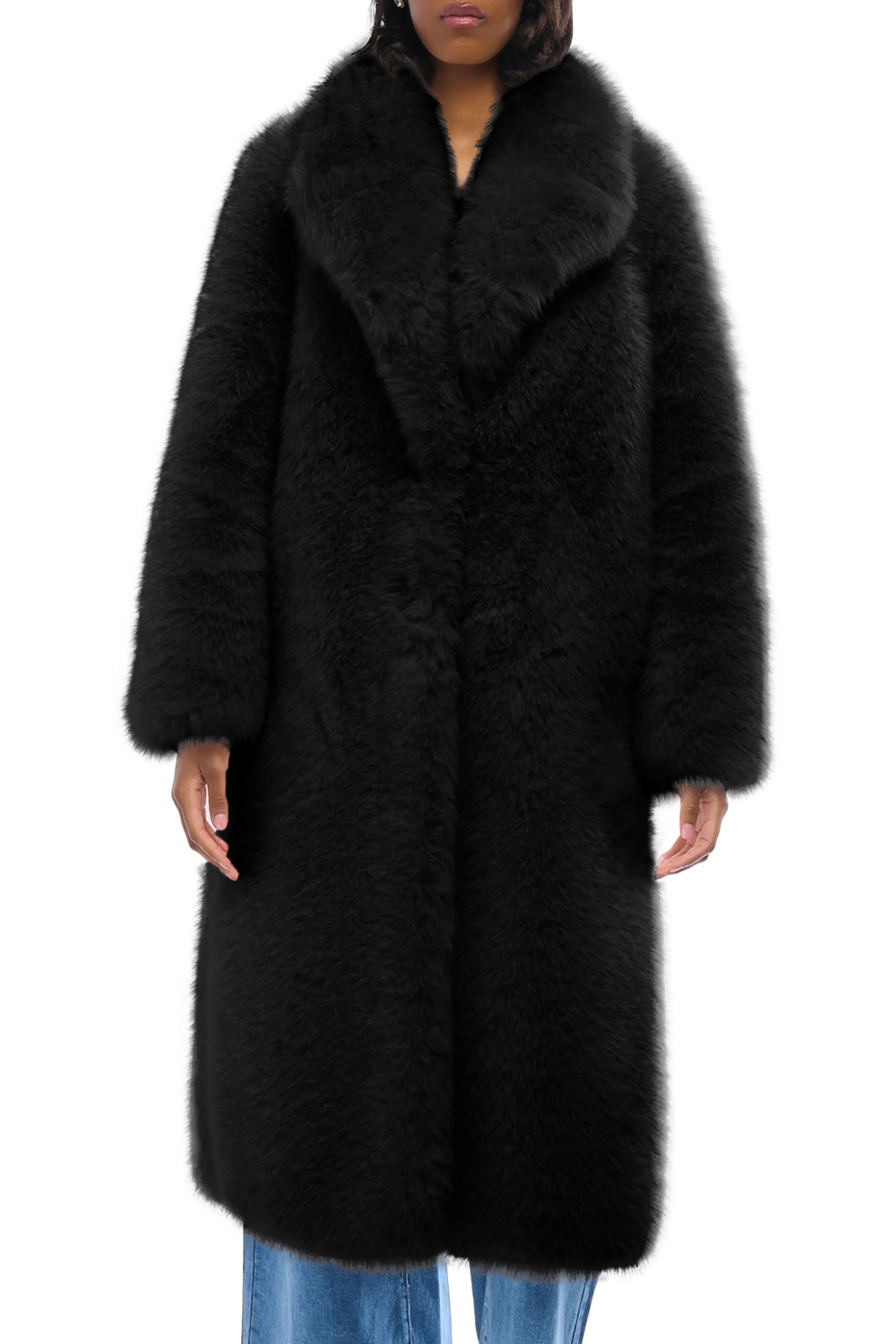 Azalea Wang Bcardi Faux Fur Coat
