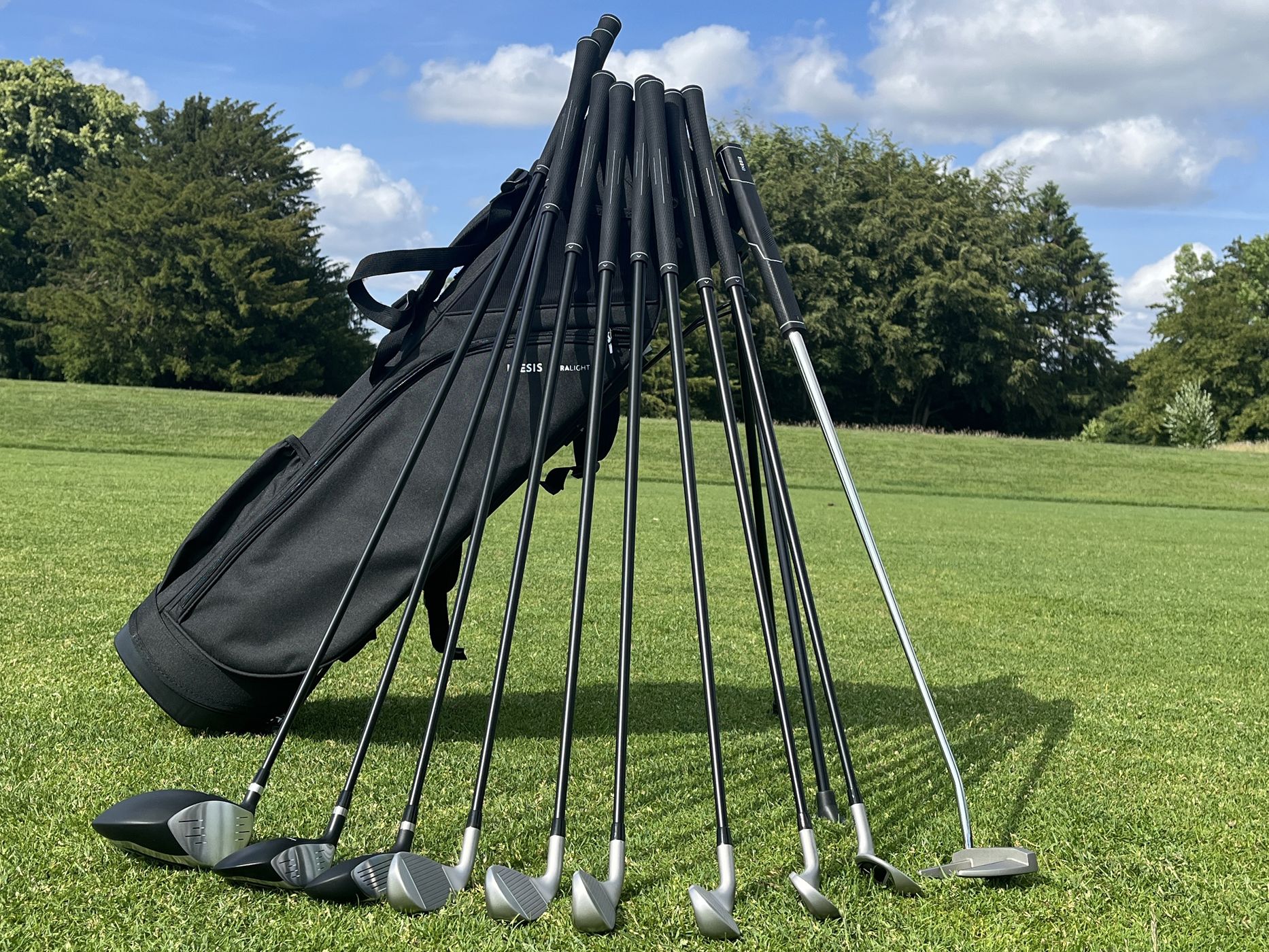 INESIS 100 パター ステンレススチール Inesis 100 Golf Club Set - 7 Piece, Right Handed - Walmart.com