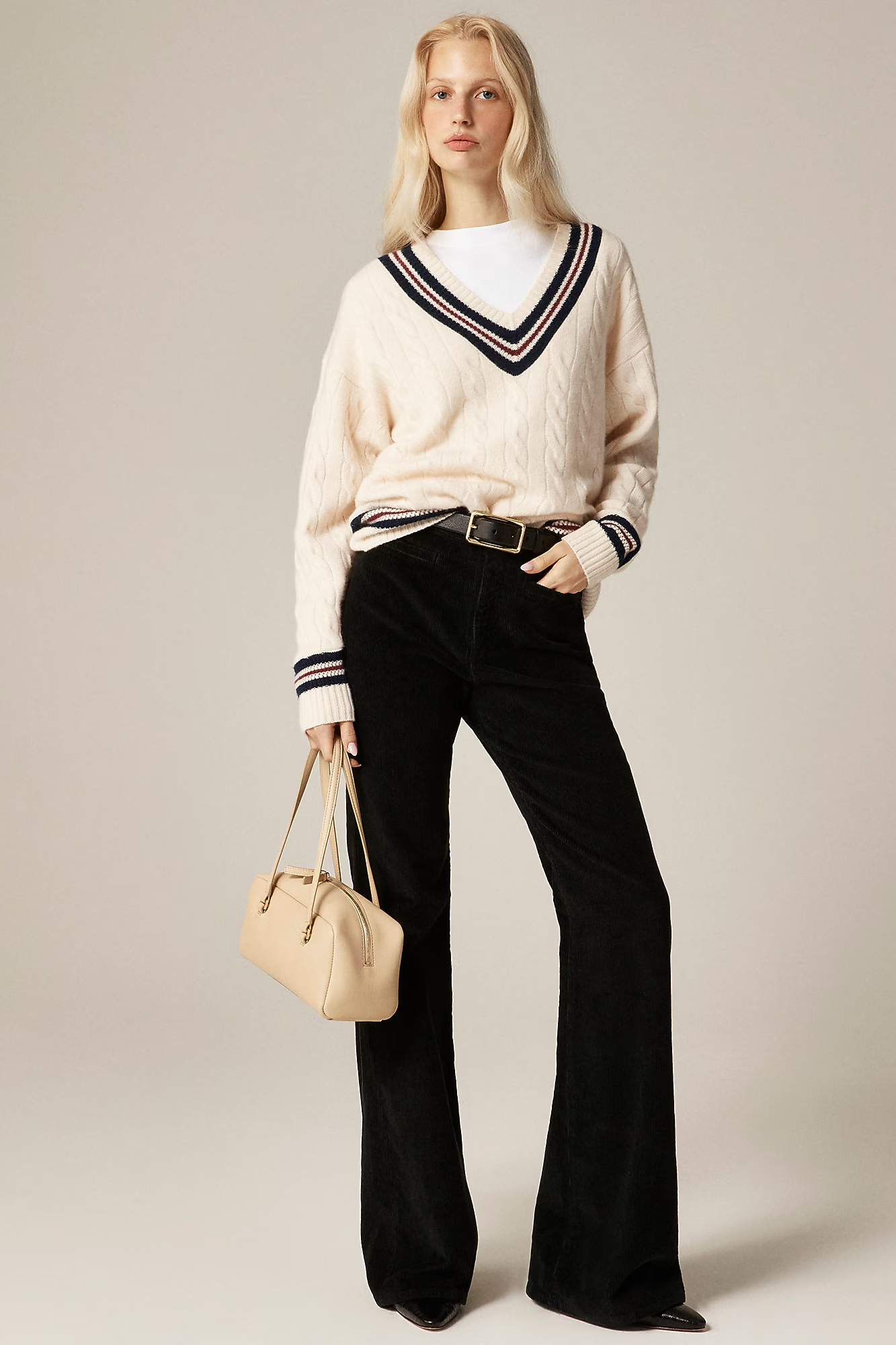 J.Crew, Vintage Flare Pant in Corduroy