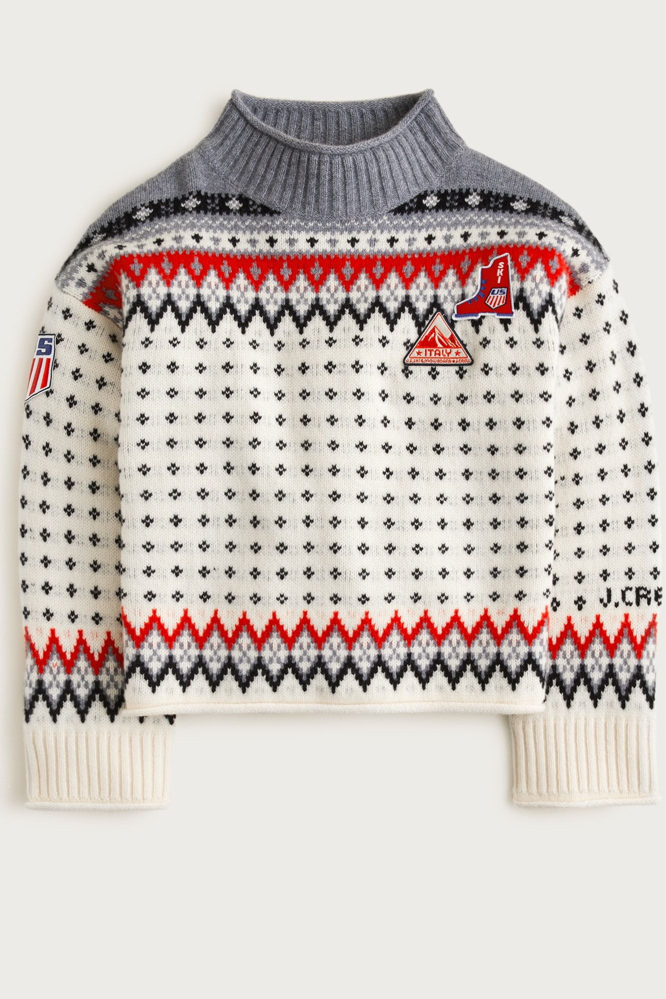 U.s. Ski &amp;amp; Snowboard by J.crew Fair Isle Rollneck&amp;trade; Sweater in Vintage Wool