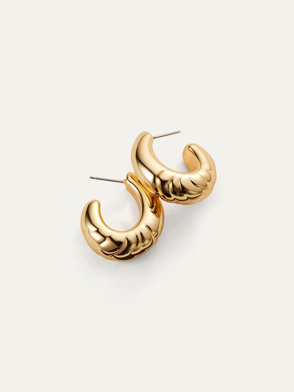 Slim Nelle Hoop Earrings