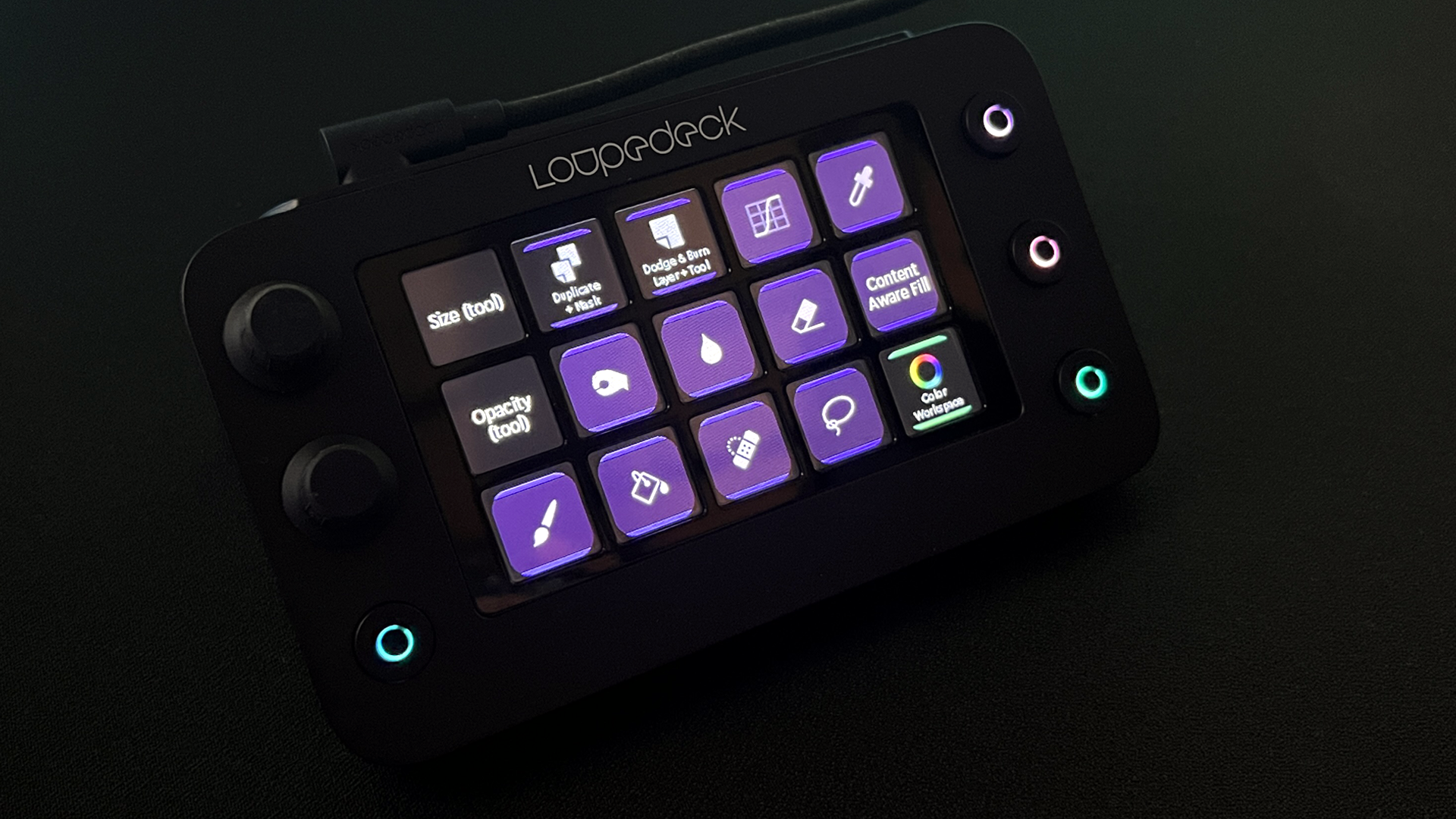 キーボード Loupedeck Live S LDD-2201 Loupedeck Live S Portable Streaming Control Console, For Creatives
