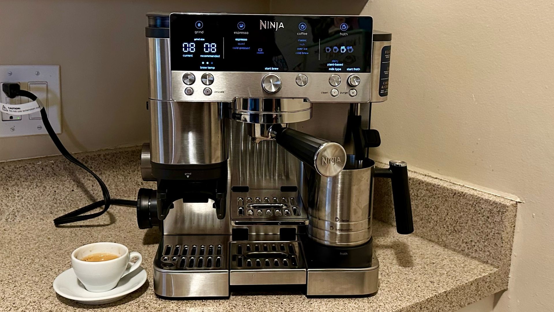 Ninja Luxe Café review: an espresso machine anyone can master