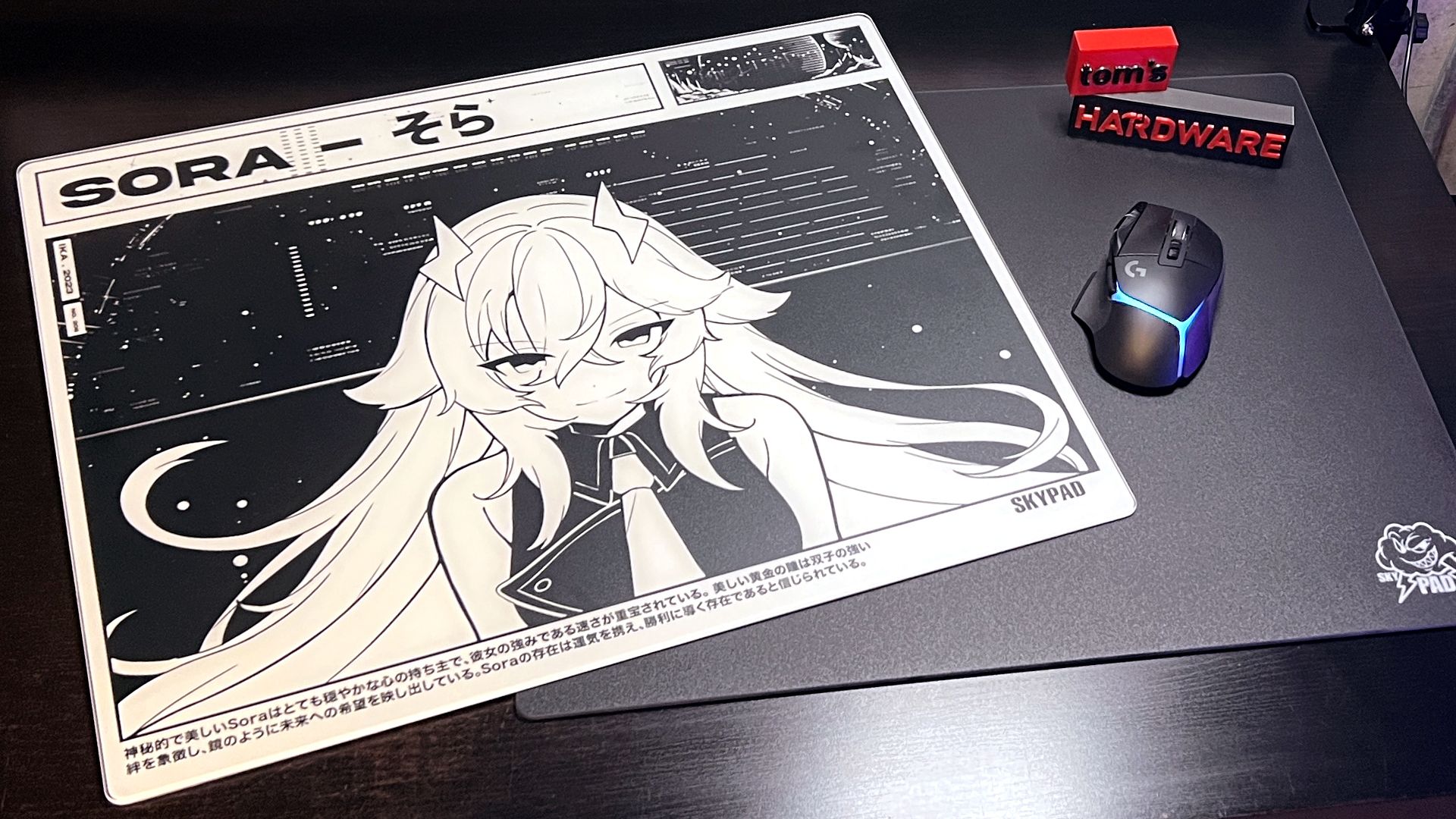 SkyPAD SORA 3.0 XL LIMITED DROP Mouse Pad Illustrator Yuki
