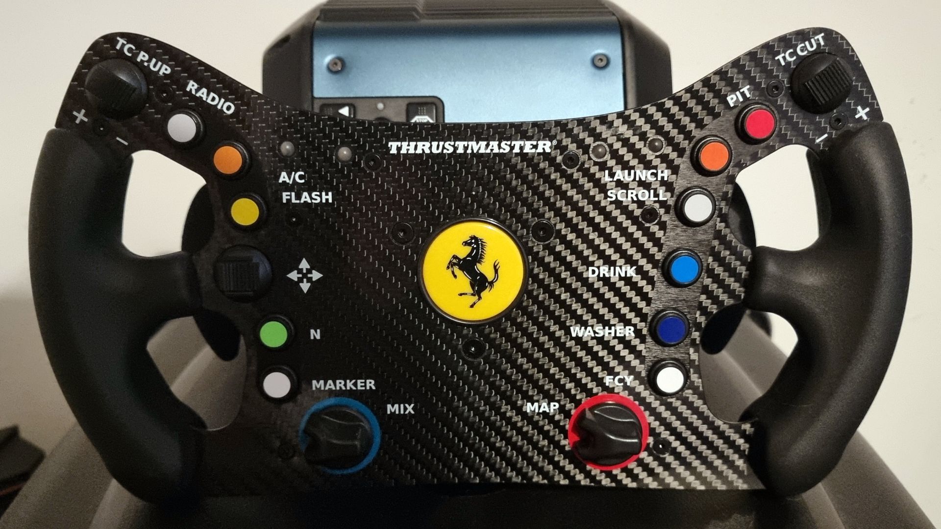 Thrustmaster Ferrari 488 GT3 racing wheel review - kicks like a 
