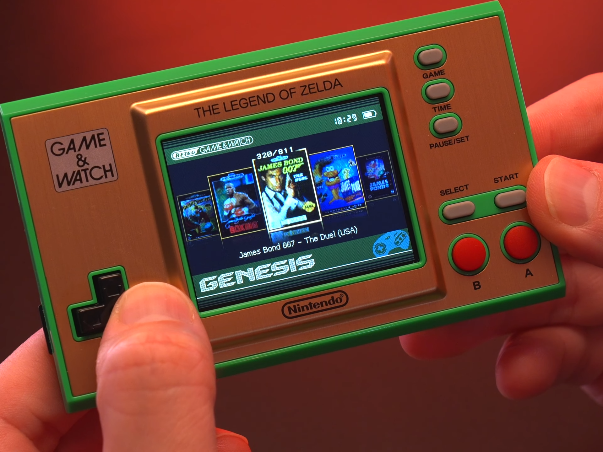 レトロNintendo Game Nintendo's Game & Watch hacked and turned into retro emulation