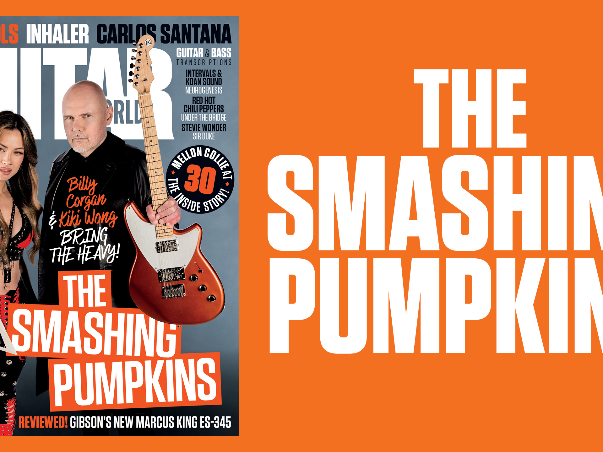 The all-new October 2025 Guitar World – where Smashing Pumpkins 