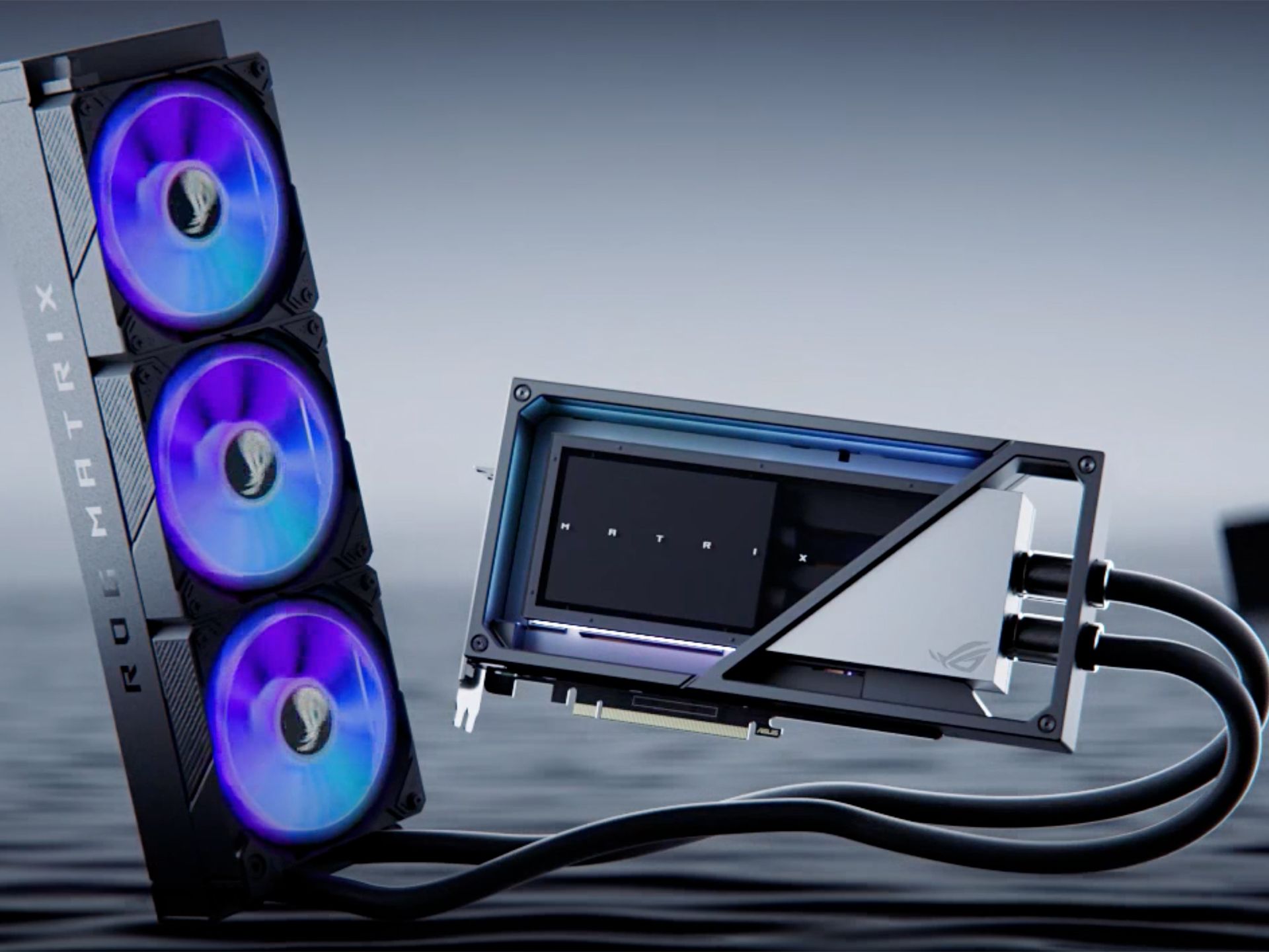 ROG Matrix GeForce RTX 4090 インテリア ROG Matrix GeForce RTX™ 4090 24GB GDDR6X | Graphics Card