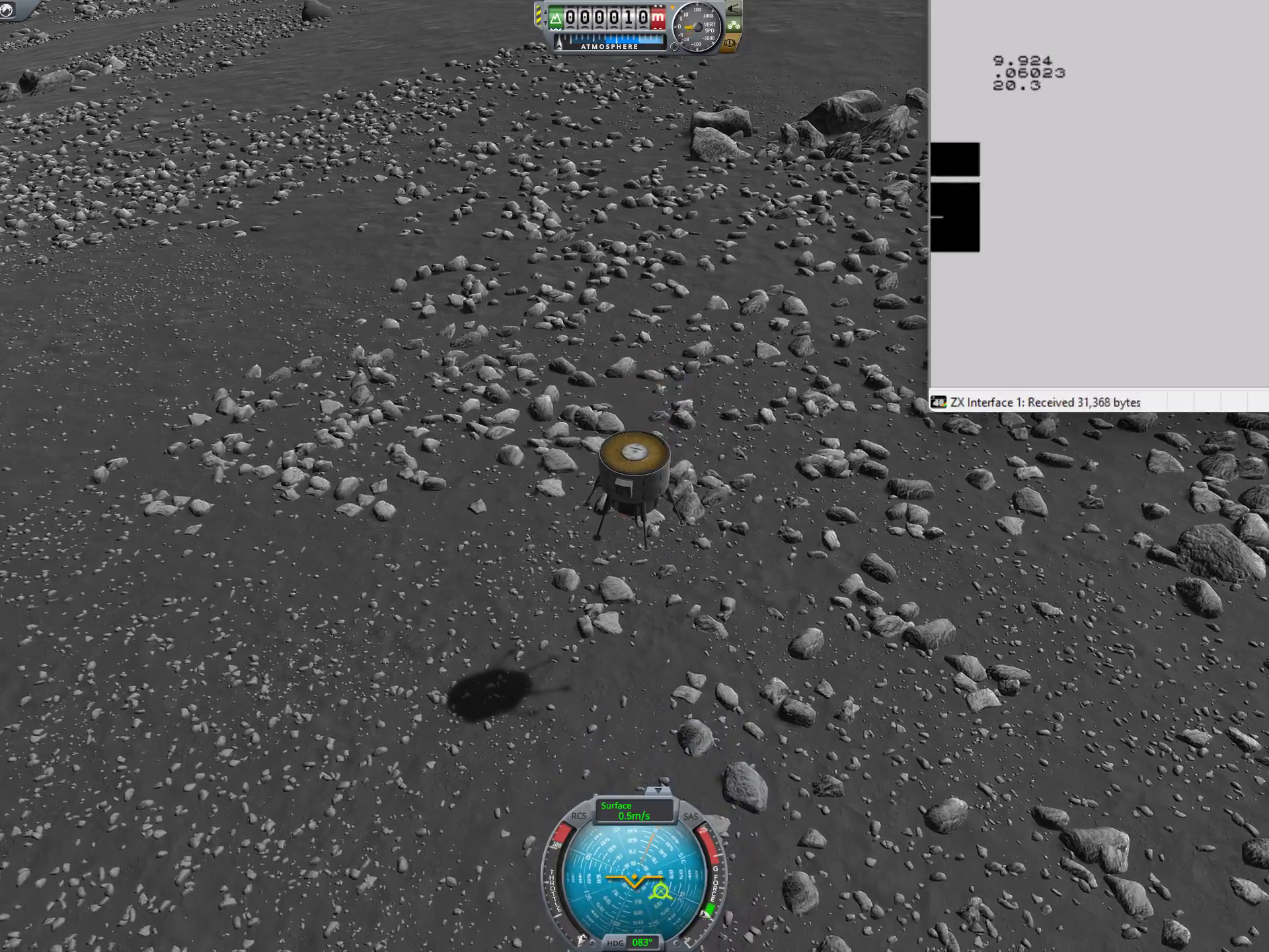 Rocket wizard Scott Manley has used a ZX Spectrum to land a Kerbal