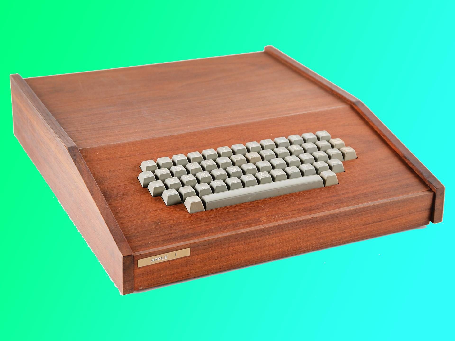 An original Apple I PC just sold for $500K and now I'm