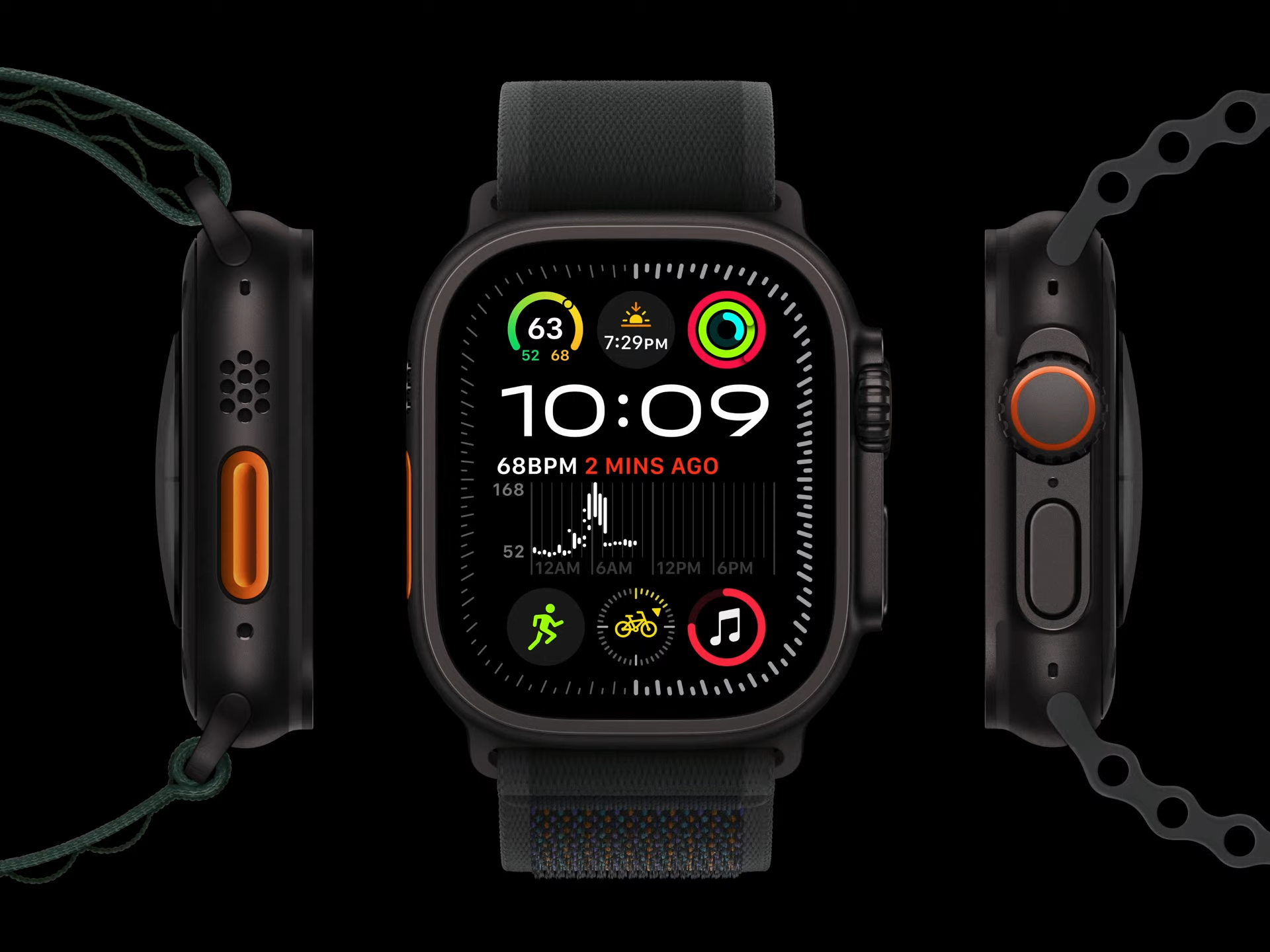 2023年新作 ブラック　メタル ピンラバー カスタム apple watch Apple Watchカバーケースアップルウォッチラバーバンドベルト