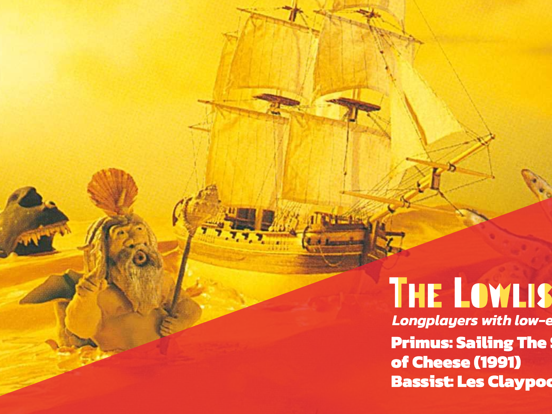 The Lowlist: Primus' Sailing The Seas Of Cheese – a weird mix of