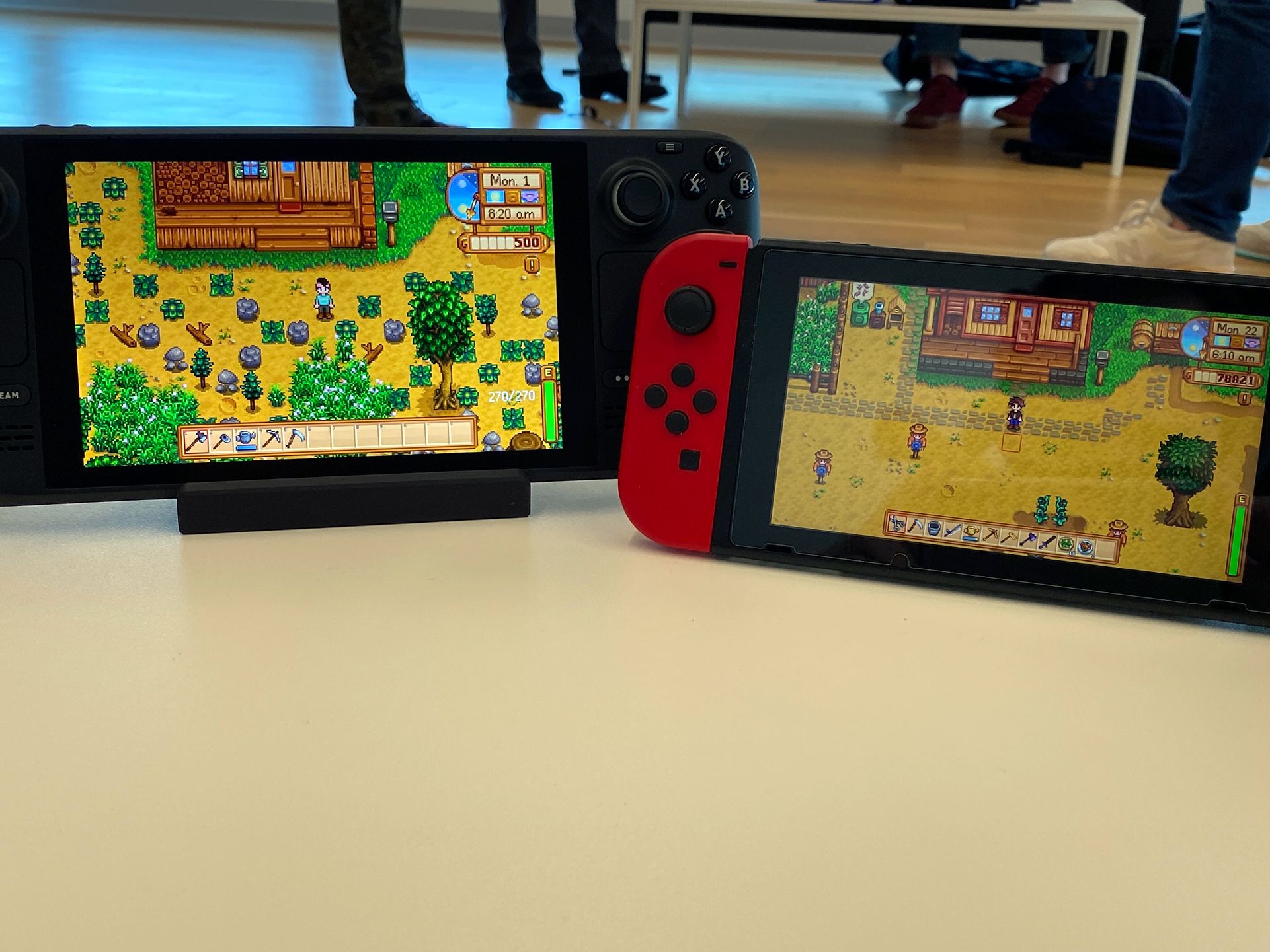 Steam Deck, Side by Side with Switch, Aya Neo and GPD Win3 | Tom's
